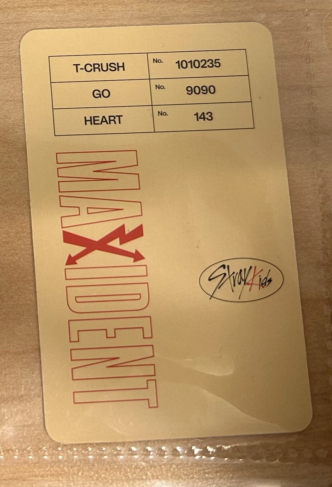 Stray Kids HAN Stray Kids - HAN - Maxident Album paper case version listing photo 2