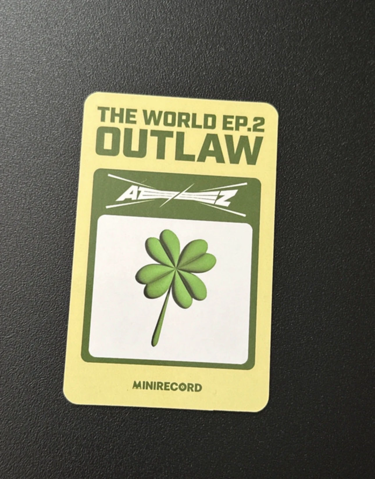 ATEEZ Seonghwa ATEEZ - Seonghwa - THE WORLD EP.2 : OUTLAW Album minirecord shop fansign round 3 listing photo 2