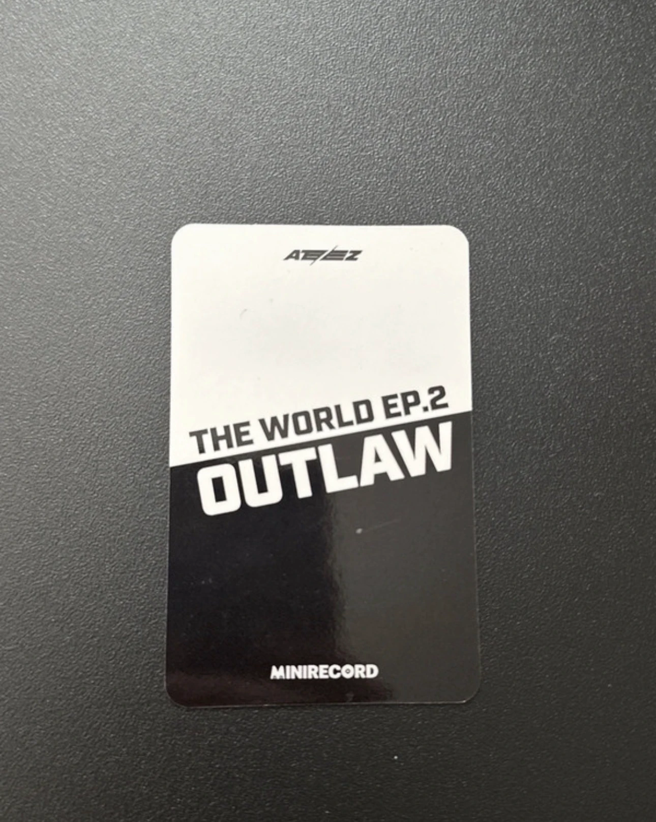 ATEEZ Seonghwa ATEEZ - Seonghwa - THE WORLD EP.2 : OUTLAW Album minirecord shop round 3 voice call listing photo 2