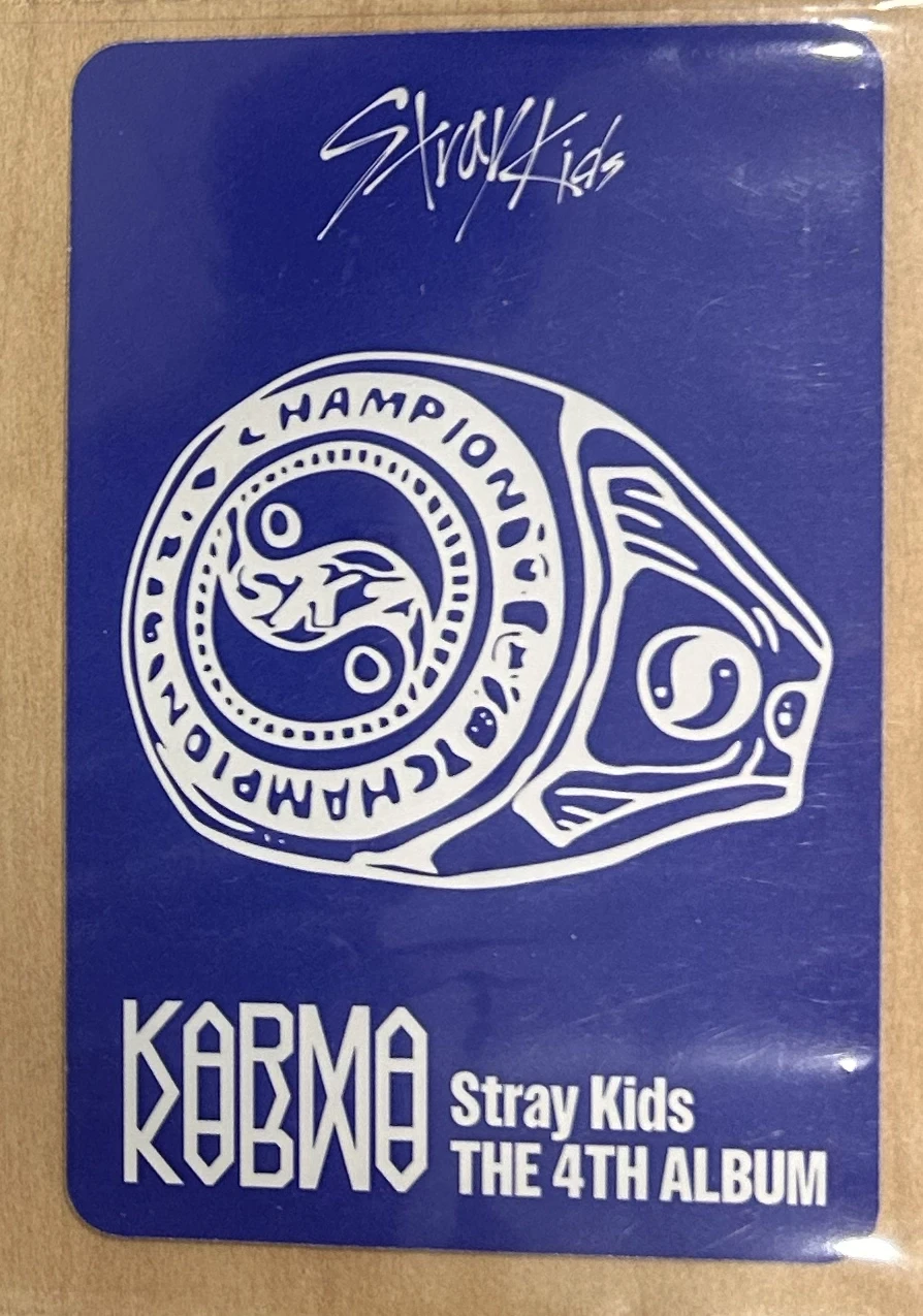 Stray Kids Felix Stray Kids - Felix - KARMA Album album photocard accordion version first press only listing photo 2