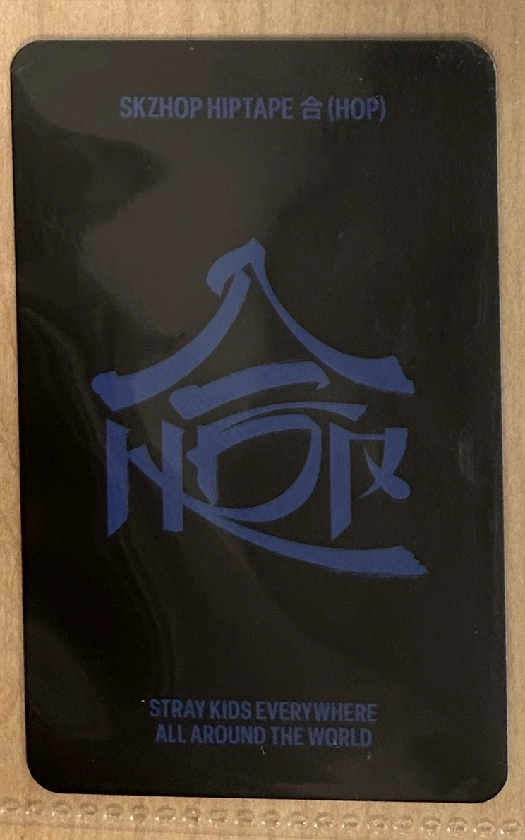 Stray Kids I.N Stray Kids - I.N - HOP Album hiptape version trading card album photocard A version limited edition listing photo 2
