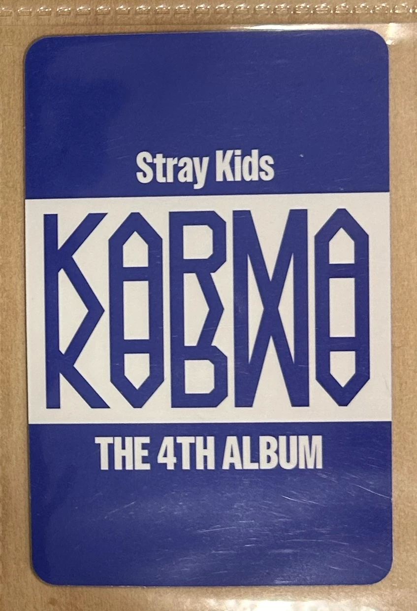 Stray Kids Seungmin Stray Kids - Seungmin - KARMA Album album photocard listing photo 2
