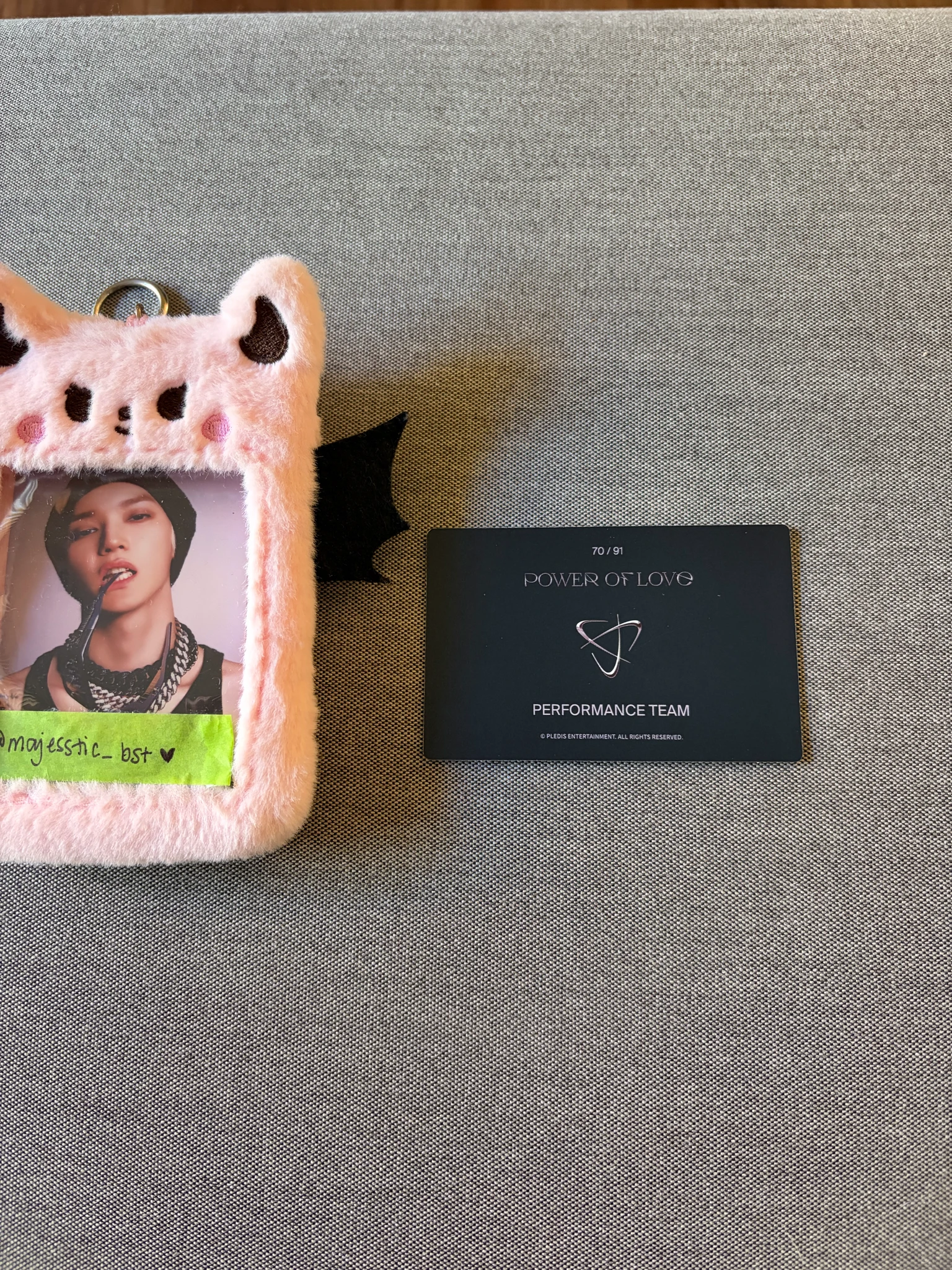 SEVENTEEN SEVENTEEN - Hoshi & Jun & The8 - [POWER OF LOVE] ONLINE CONCERT Event trading card listing photo 2