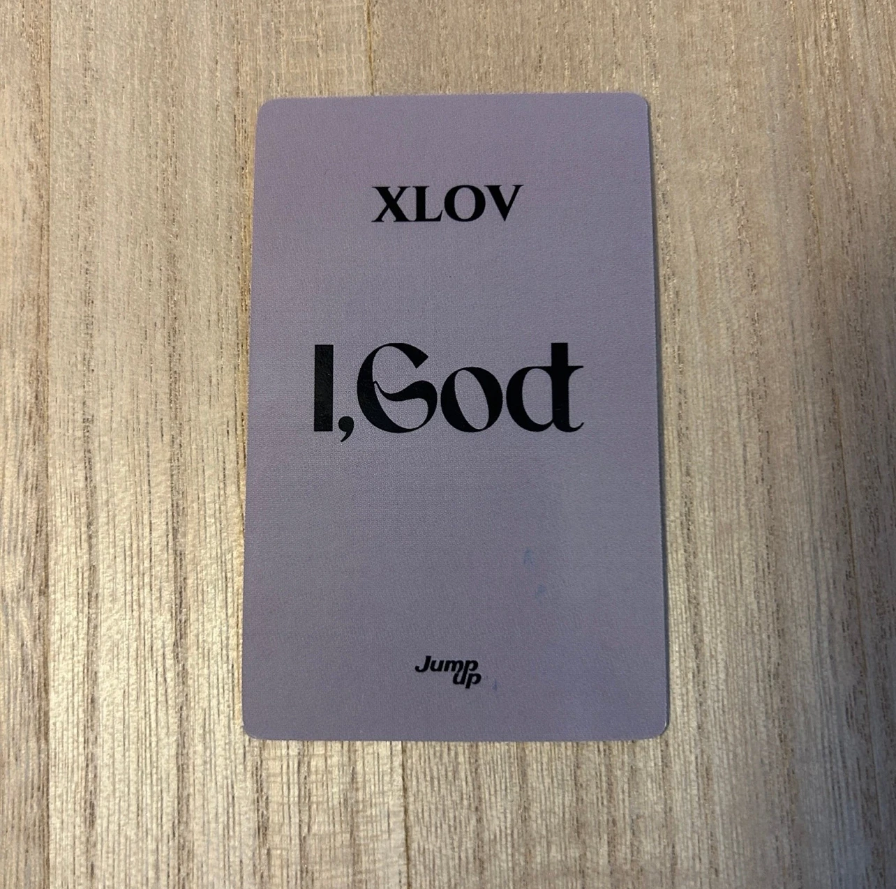 XLOV Hyun XLOV - Hyun - I, God Album jump up pob (pre-order benefit) listing photo 2