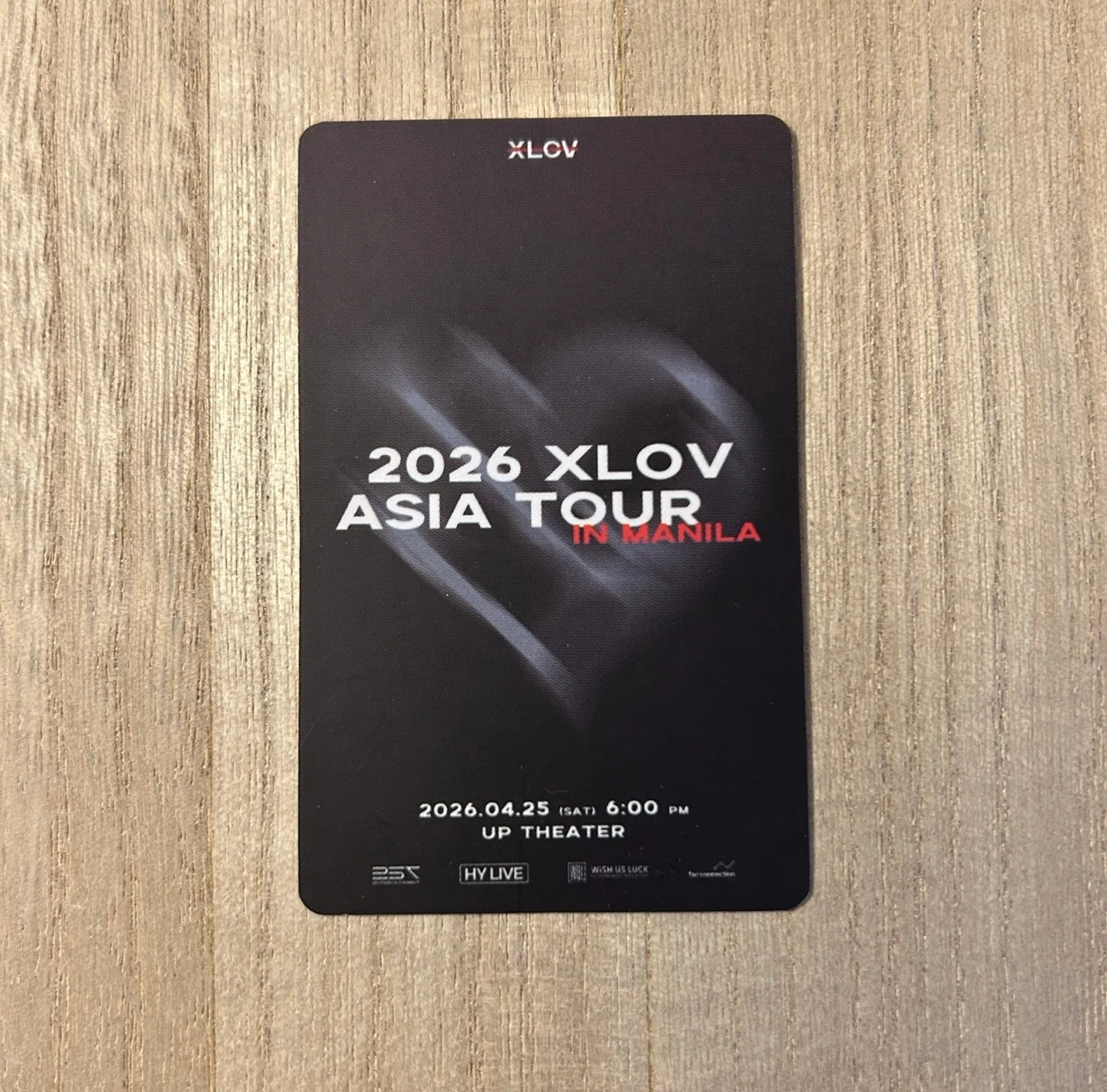 XLOV Haru XLOV - Haru - XLOV - Asia-Pacific Tour Event manila photocard set hi touch event concert benefit listing photo 2