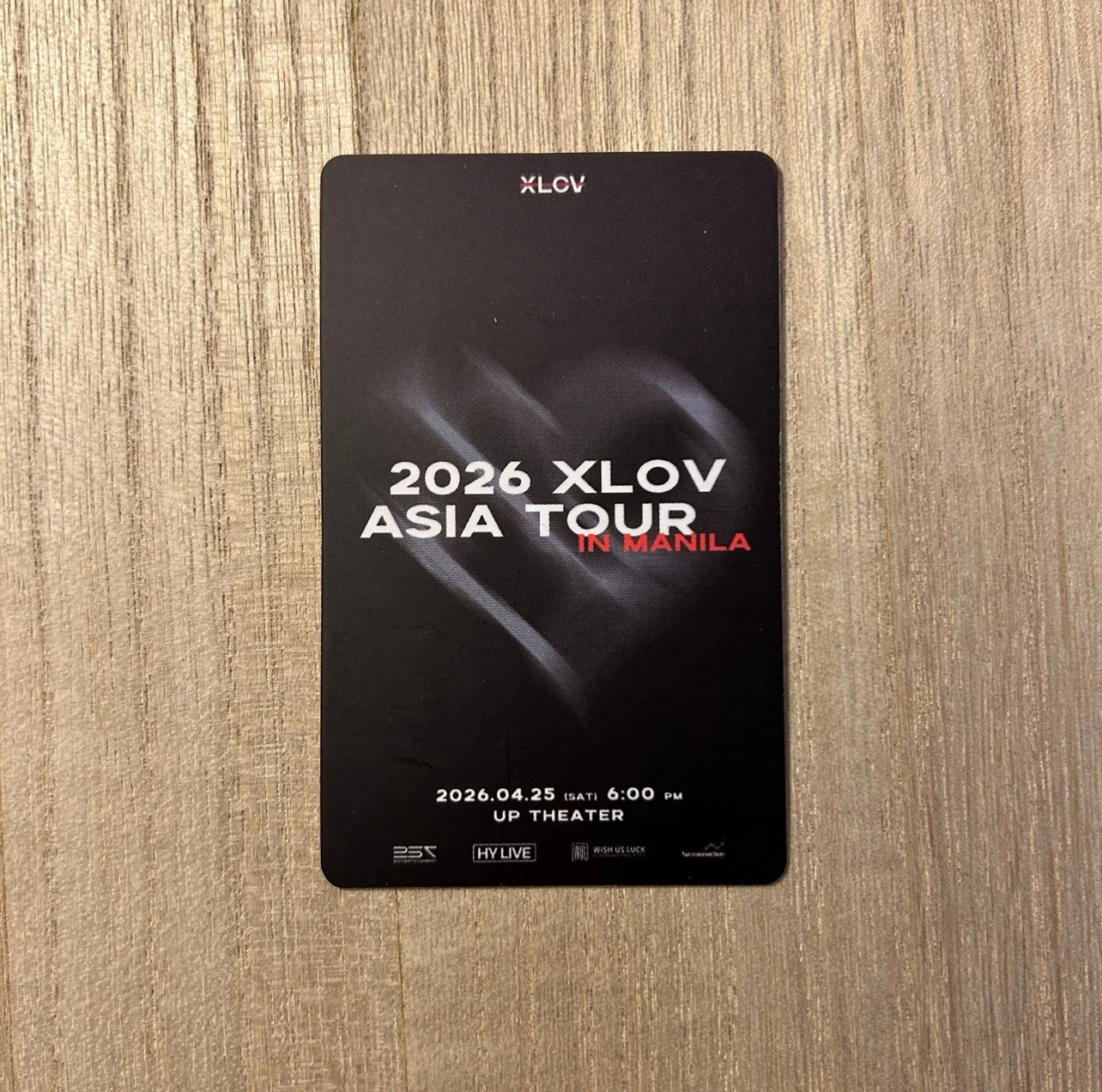 XLOV Hyun XLOV - Hyun - XLOV - Asia-Pacific Tour Event tour merch listing photo 2