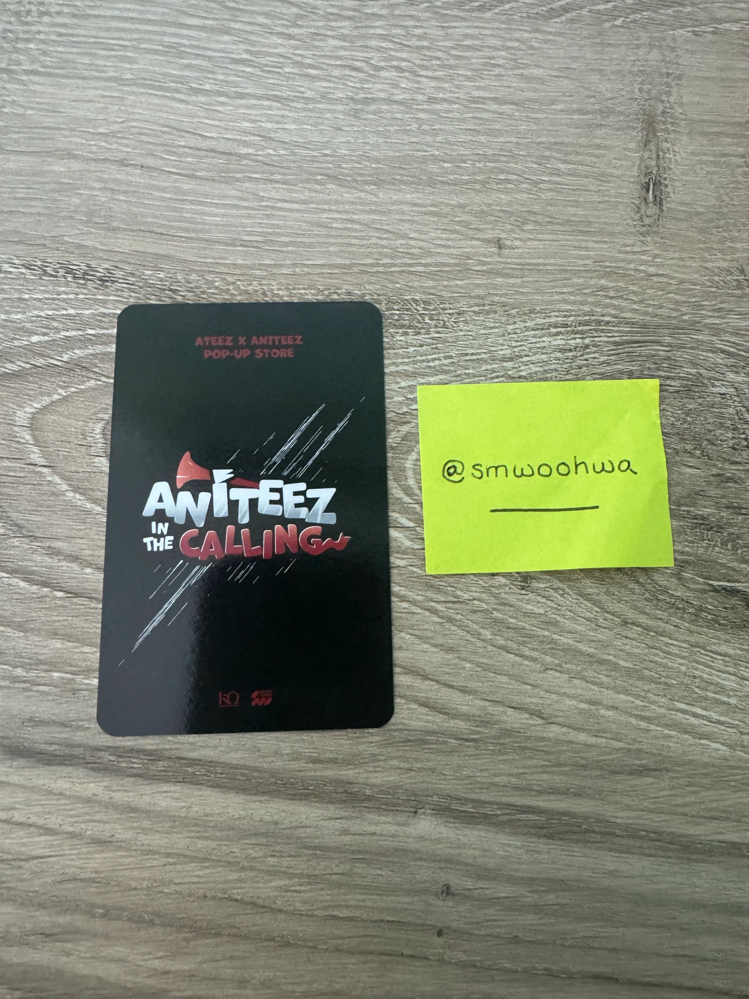 ATEEZ San ATEEZ - San - ANITEEZ IN THE CALLING Other purchase benefit listing photo 2