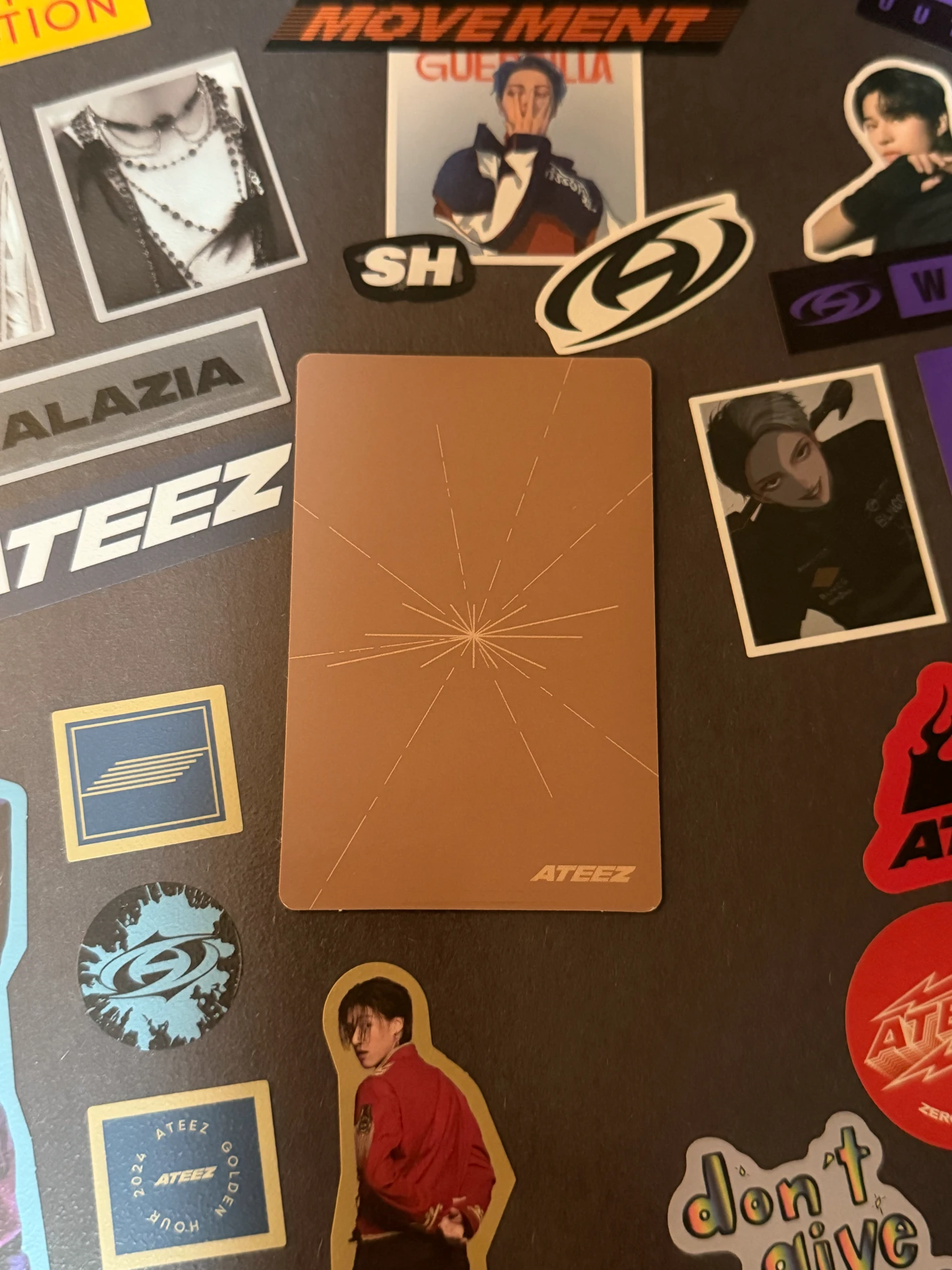 ATEEZ Wooyoung ATEEZ - Wooyoung - Golden Hour : Part 2 Album album photocard listing photo 2