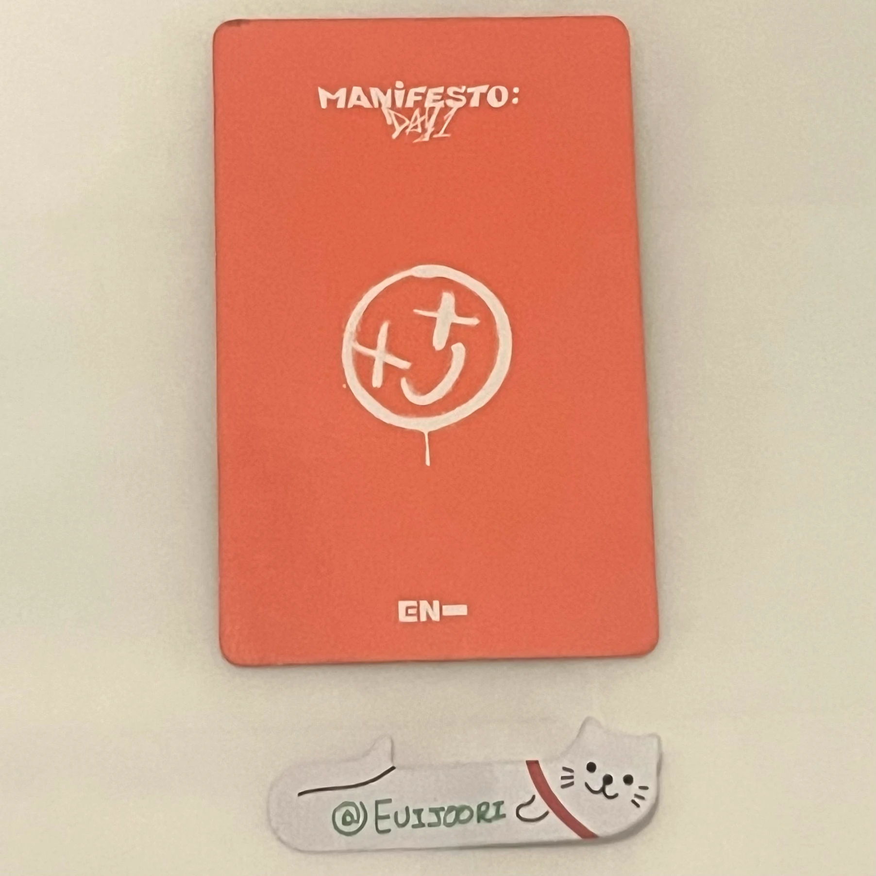 ENHYPEN Ni-ki ENHYPEN - Ni-ki - MANIFESTO: DAY 1 Album target exclusive purchase benefit listing photo 2