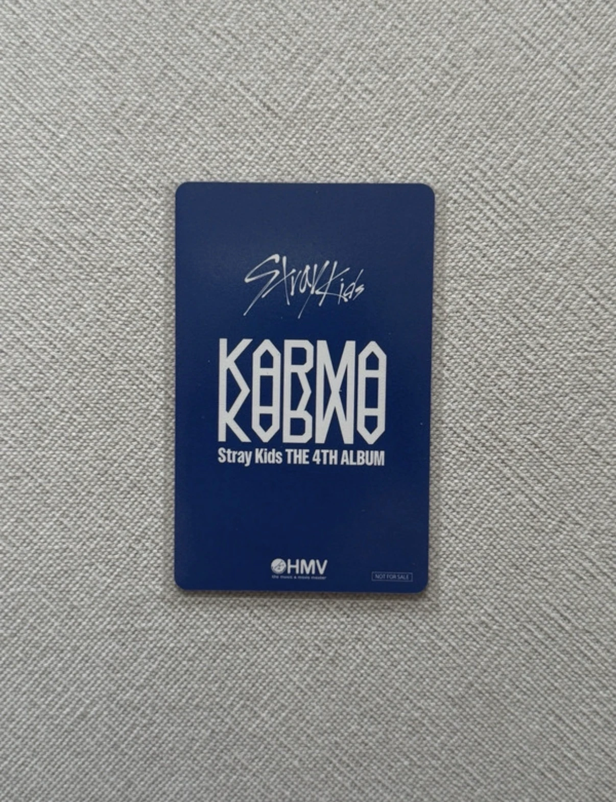 Stray Kids Changbin Stray Kids - Changbin - KARMA Album pre-order benefit (pob) hmv B version online listing photo 2