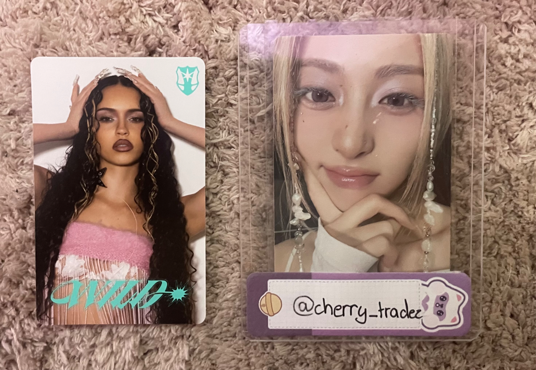 KATSEYE Daniela KATSEYE - Daniela - WILD Album album photocard vinyl version double-sided listing photo 2