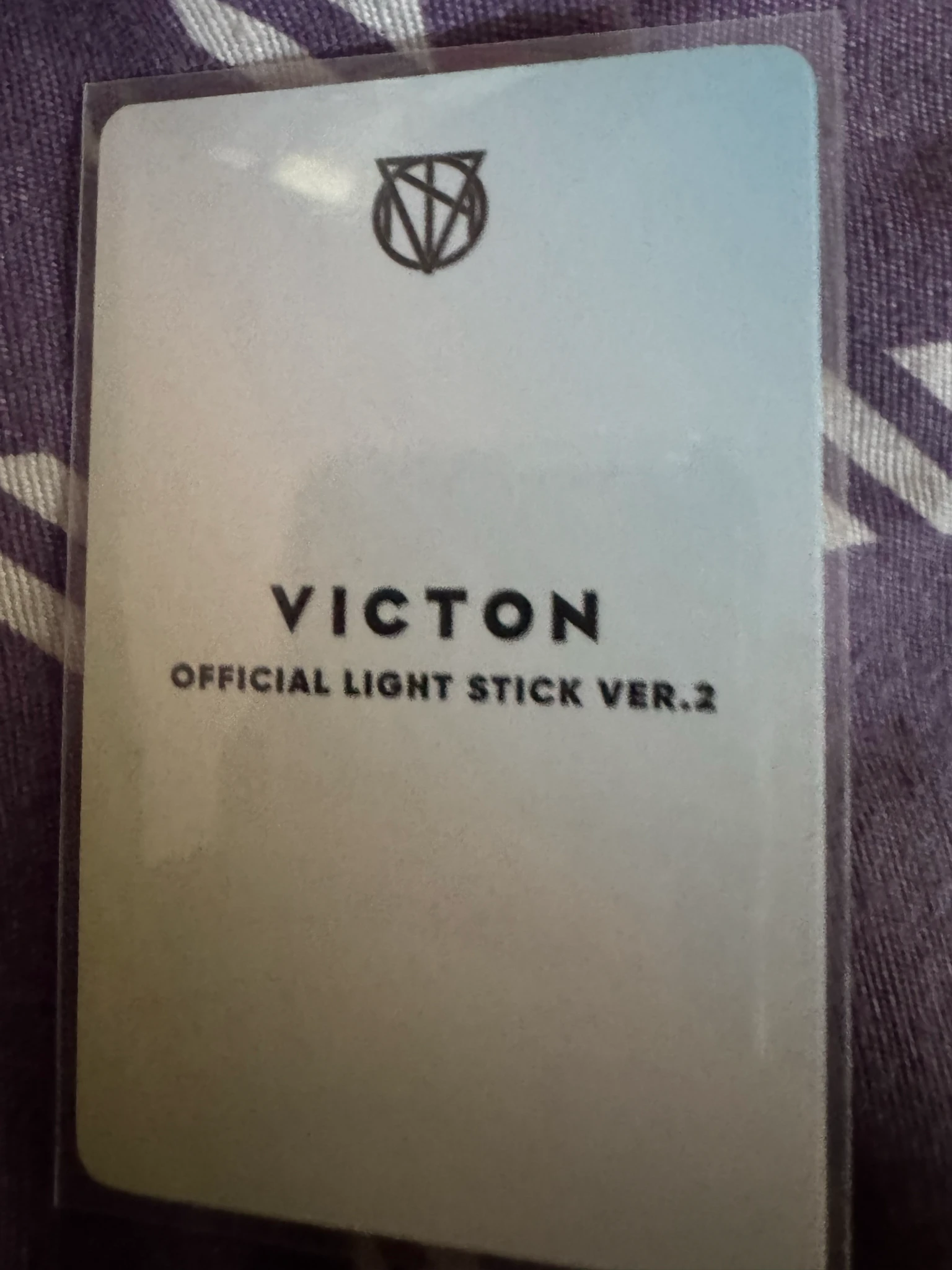 VICTON Hanse VICTON - Hanse - Lightstick (Vickeybong v.1, v.2) Other version 2 lightstick merch photocard listing photo 2
