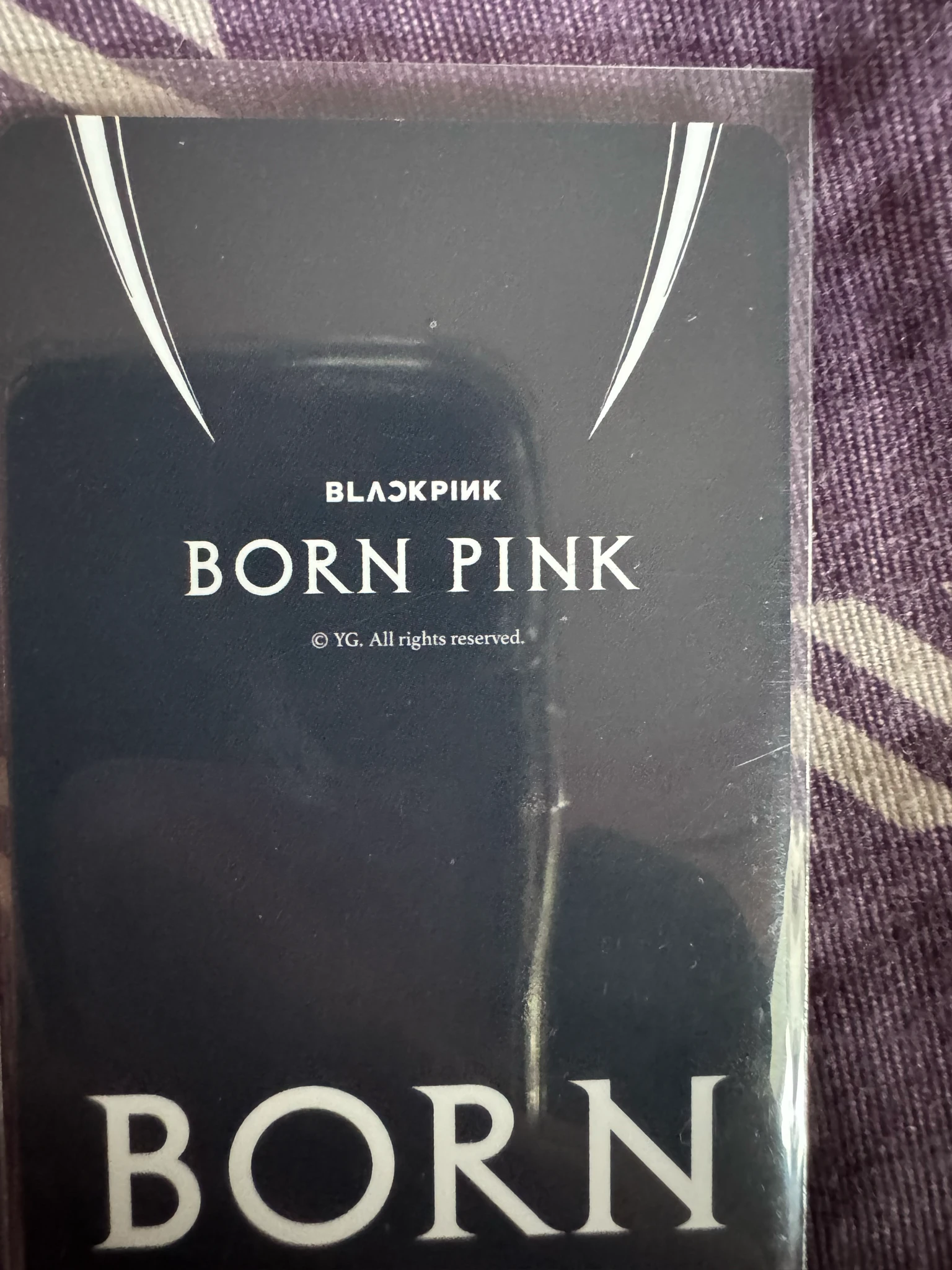 BLACKPINK Jisoo BLACKPINK - Jisoo - BORN PINK MD Other merch photocard photocard set toploader kit listing photo 2