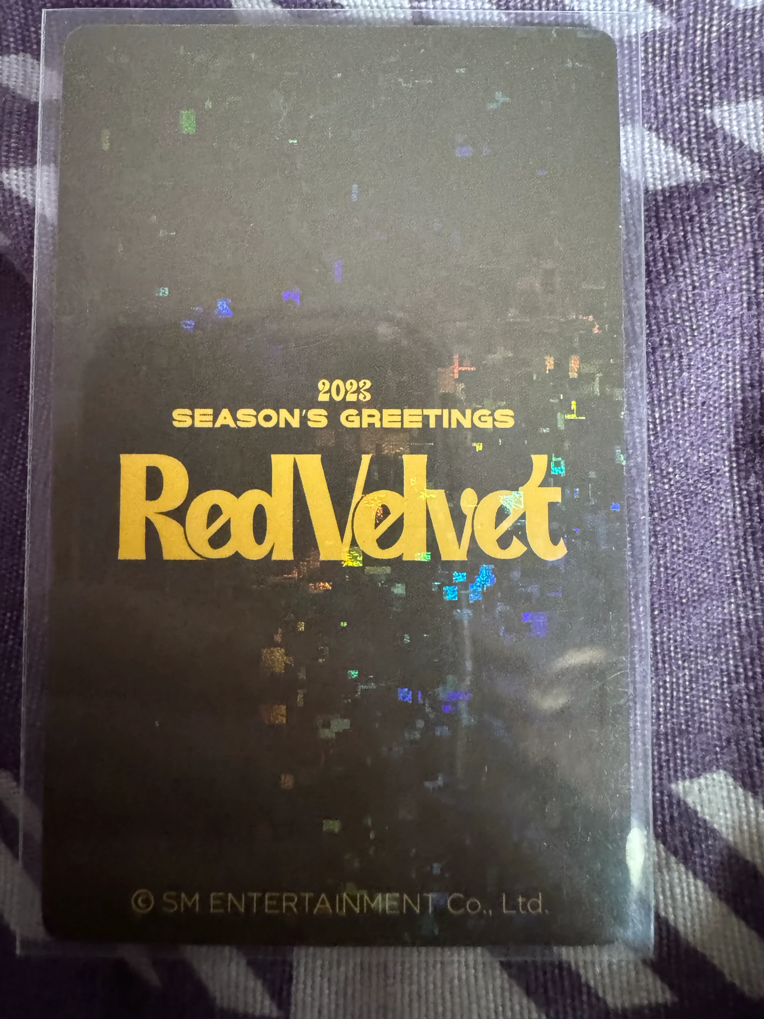 Red Velvet Seulgi Red Velvet - Seulgi - 2023 Season's Greetings Other pob (pre-order benefit) interasia holographic (hologram) listing photo 2