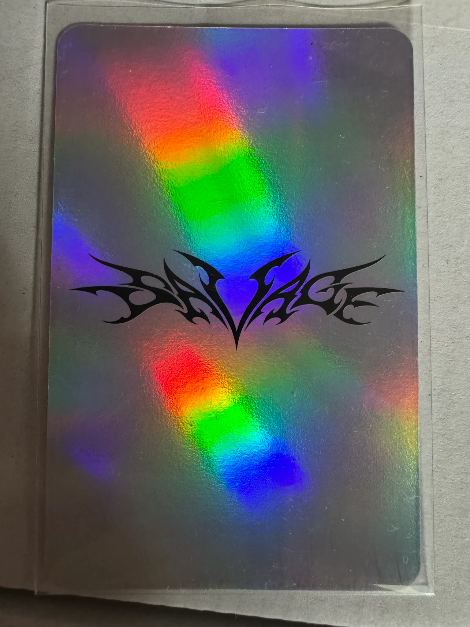 aespa Karina aespa - Karina - Savage Album synk dive version album inclusion poster listing photo 2