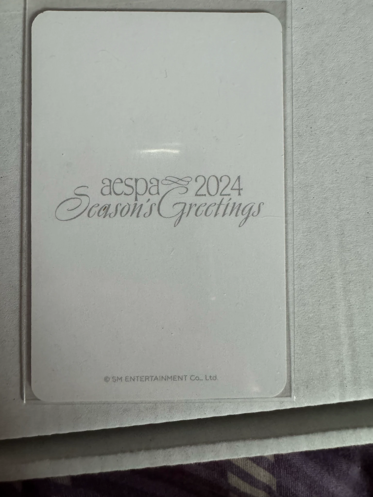aespa Ningning aespa - Ningning - Season's Greetings (2024) Other season's greetings holographic (hologram) listing photo 2