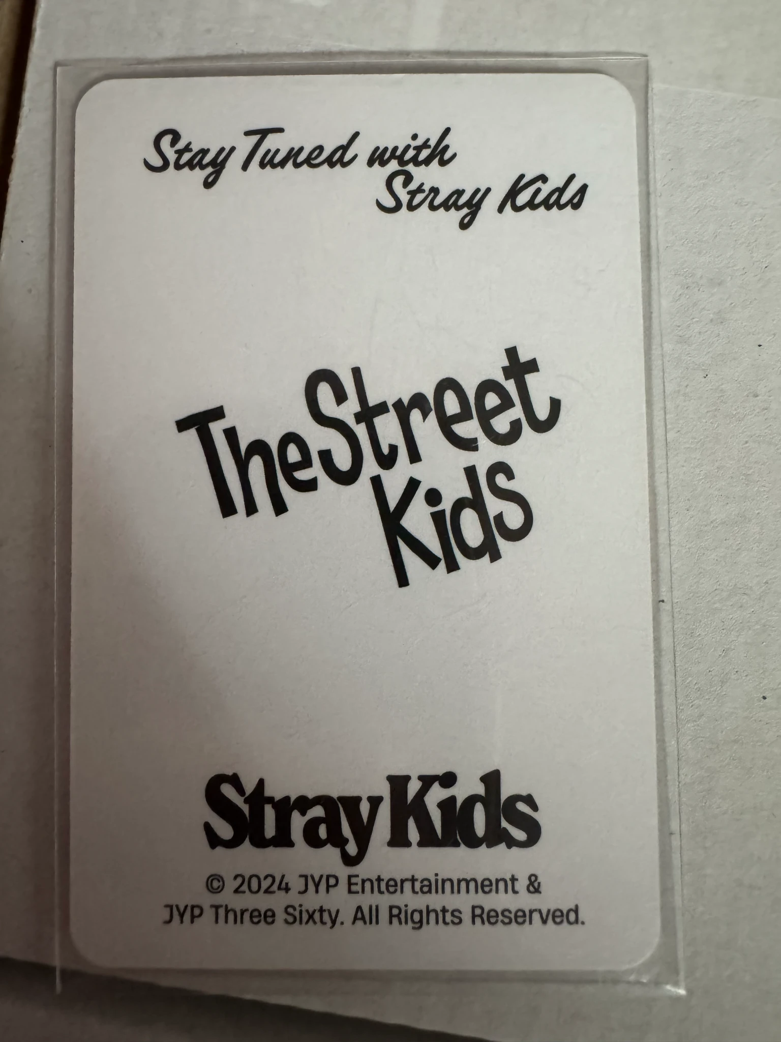 Stray Kids Changbin Stray Kids - Changbin - 2025 Season's Greetings - The Street Kids Other photocard set listing photo 2