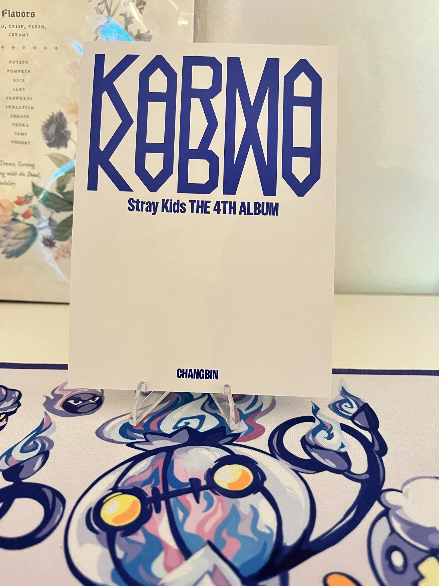 Stray Kids Changbin Stray Kids - Changbin - KARMA Album hooray version postcard postcard set album inclusion listing photo 2
