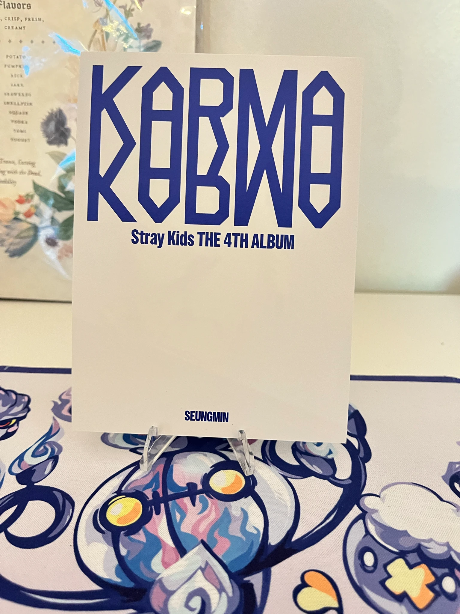 Stray Kids Seungmin Stray Kids - Seungmin - KARMA Album hooray version postcard postcard set album inclusion listing photo 2