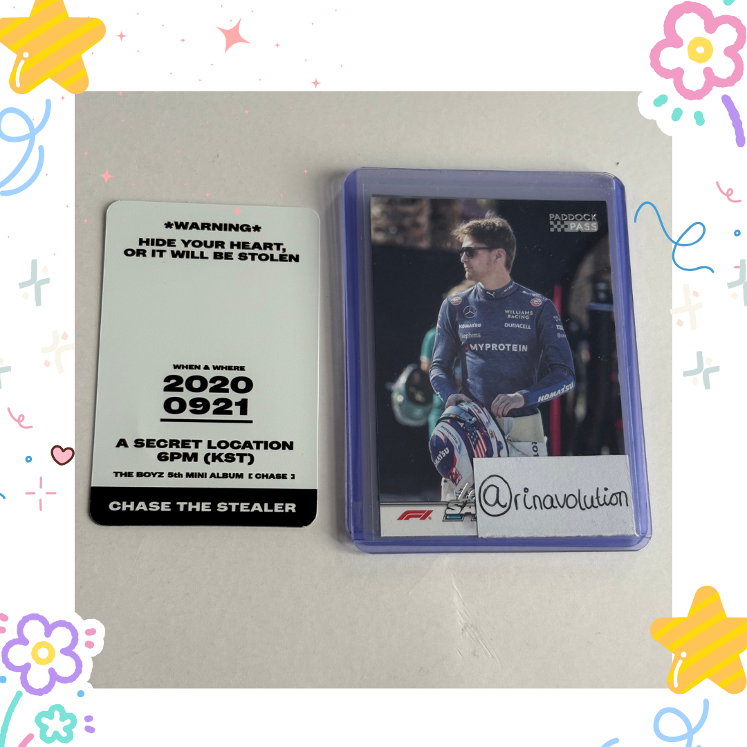THE BOYZ New THE BOYZ - New - Chase Album album photocard korean album trick ticket version listing photo 2