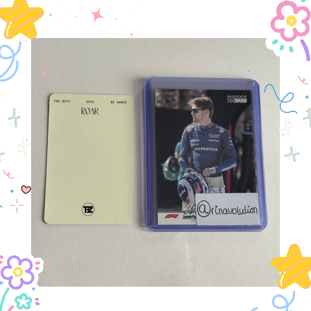 THE BOYZ Eric THE BOYZ - Eric - Be Awake Album album photocard Reason version platform version listing photo 2