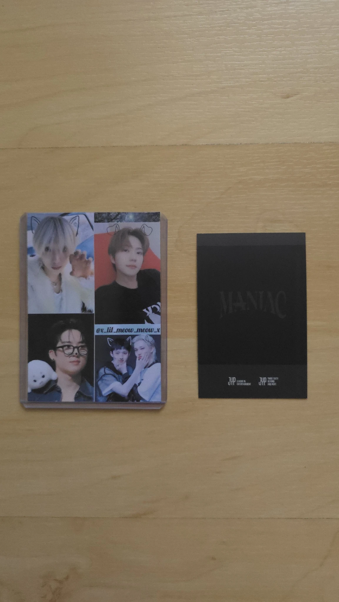 Stray Kids Felix Stray Kids - Felix - Maniac World Tour Event merch photocard purchase benefit polaroid pre-order benefit (pob) listing photo 2
