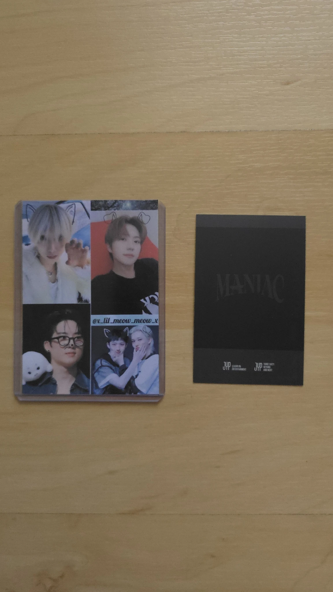 Stray Kids Felix Stray Kids - Felix - Maniac World Tour Event polaroid pob (pre-order benefit) seoul online FPO listing photo 2
