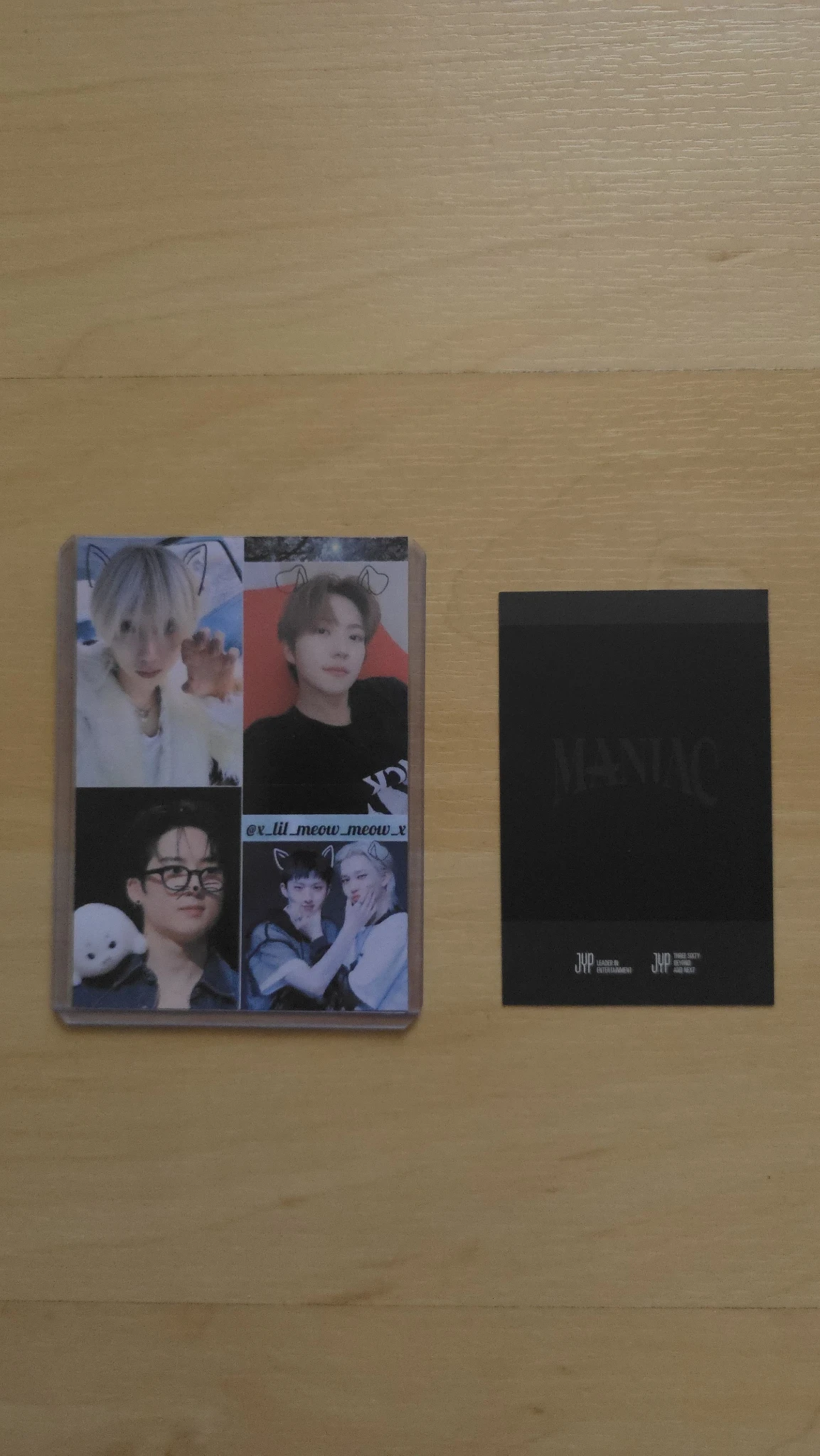Stray Kids Felix Stray Kids - Felix - Maniac World Tour Event merch photocard purchase benefit polaroid pre-order benefit (pob) listing photo 2
