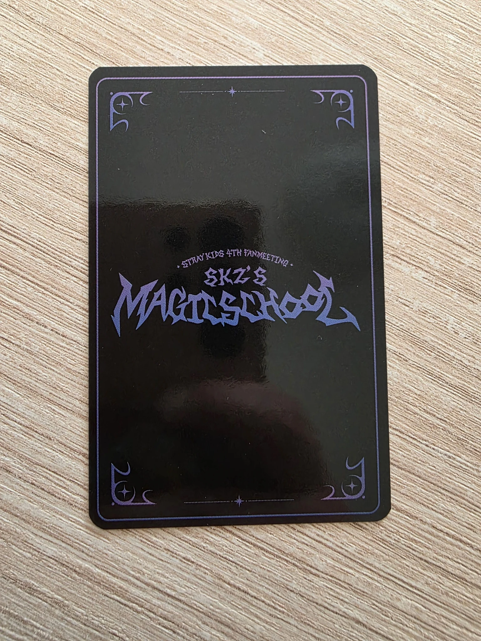Stray Kids Changbin Stray Kids - Changbin - 4th Fanmeeting - SKZ's Magic School Event merch photocard photocard set box tape A version listing photo 2