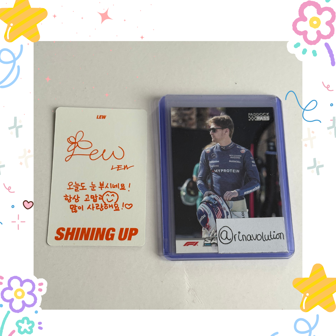 Tempest LEW Tempest - LEW - SHINING UP Album album photocard sunlight version listing photo 2