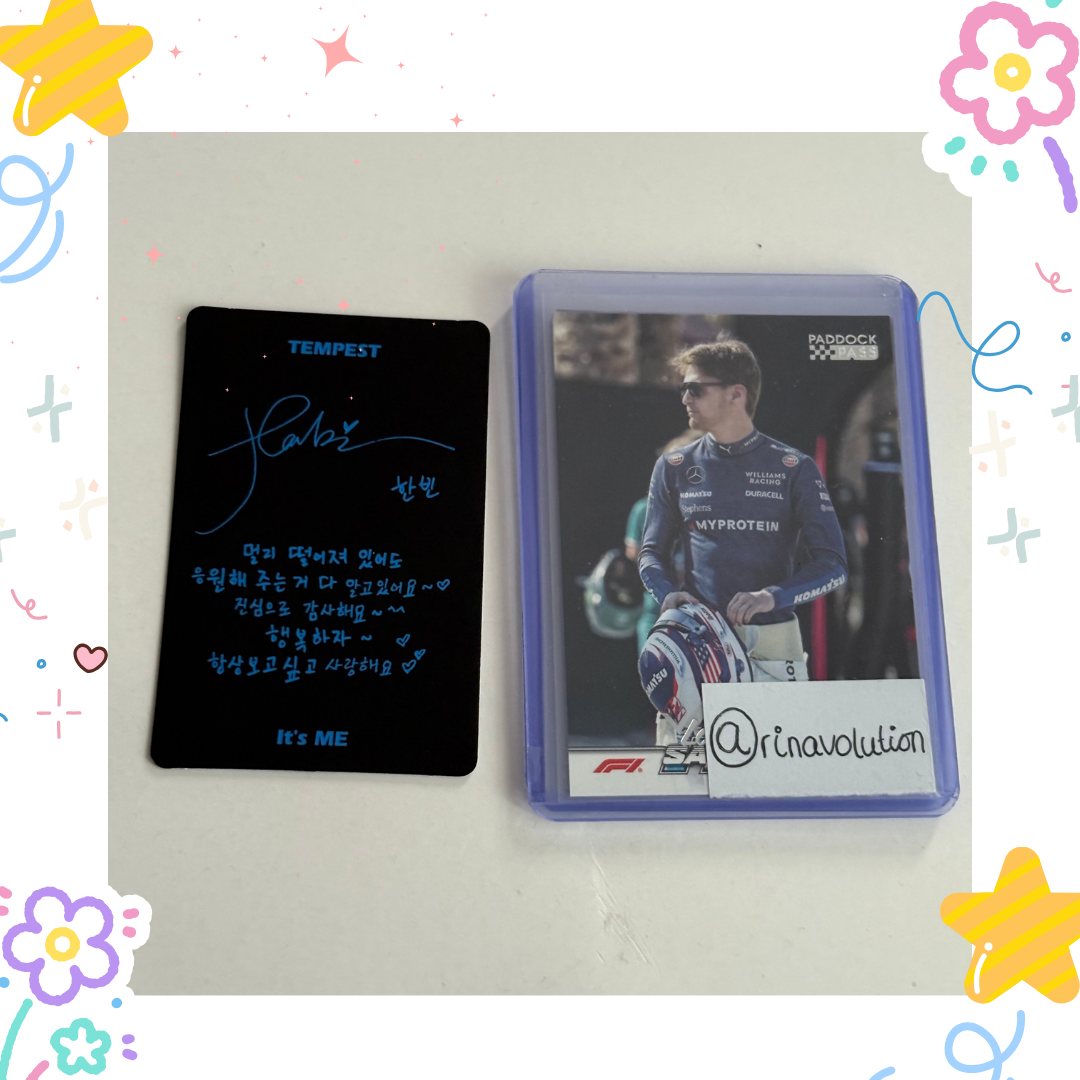 Tempest Hanbin Tempest - Hanbin - It’s ME, It’s WE Album it's me version set a listing photo 2