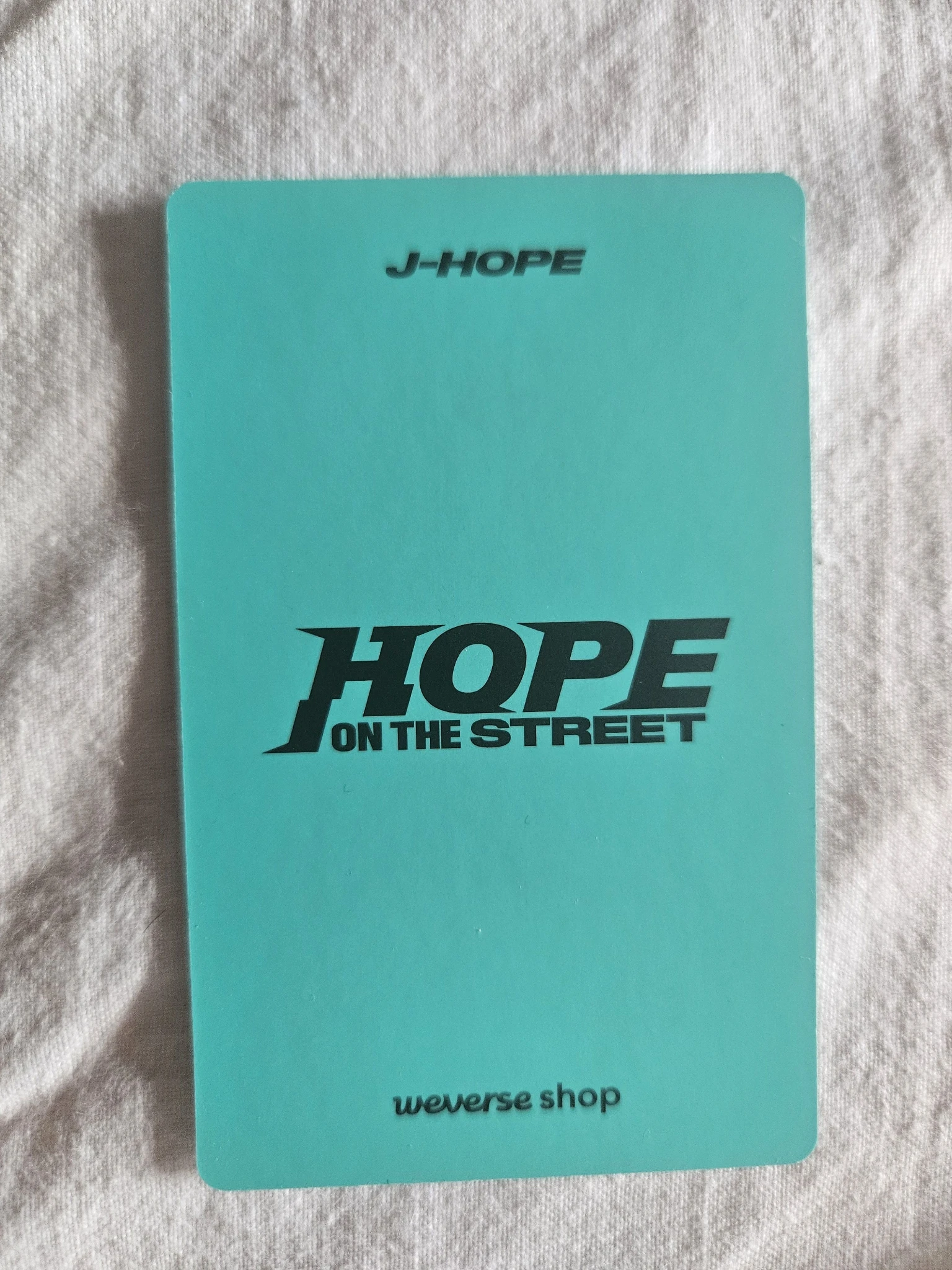 BTS j-hope BTS - J-HOPE - Hope On The Street Vol. 1 Album weverse global pre-order benefit listing photo 2