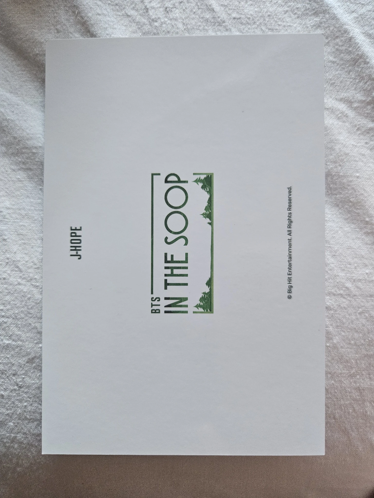 BTS j-hope BTS - j-hope - In The Soop Other postcard set merch listing photo 2