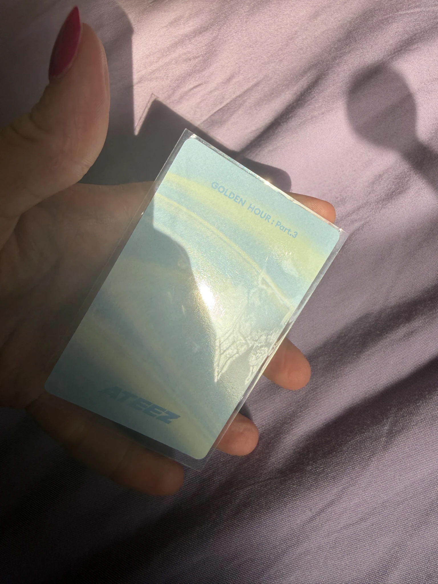 ATEEZ Yunho ATEEZ - Yunho - Golden Hour : Part.3 Album poca album photocard 1 listing photo 2