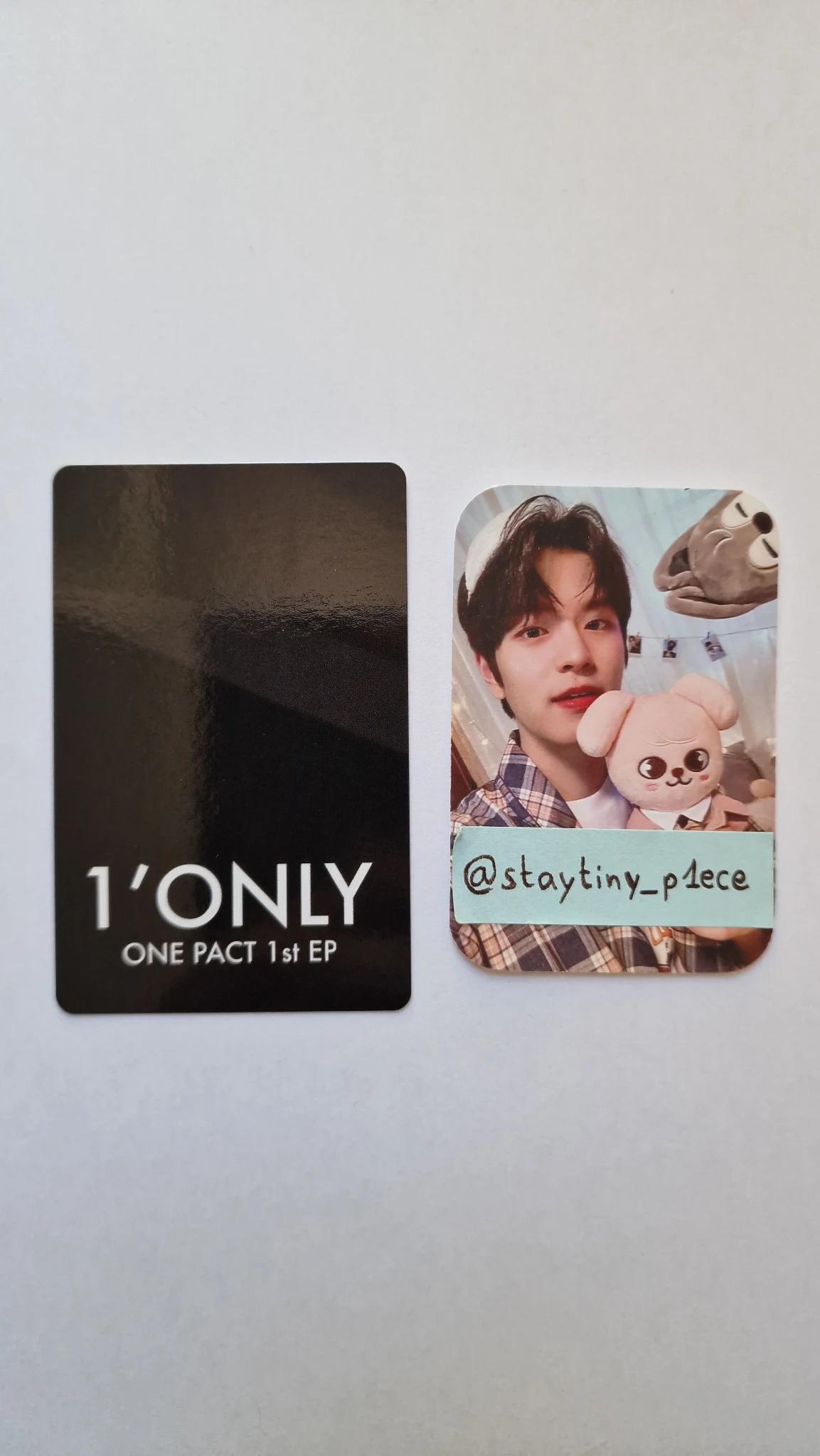 ONE PACT Jongwoo (Ze:U) ONE PACT - Jongwoo (Ze:U) - 1’ONLY Album album photocard in SANE version listing photo 2