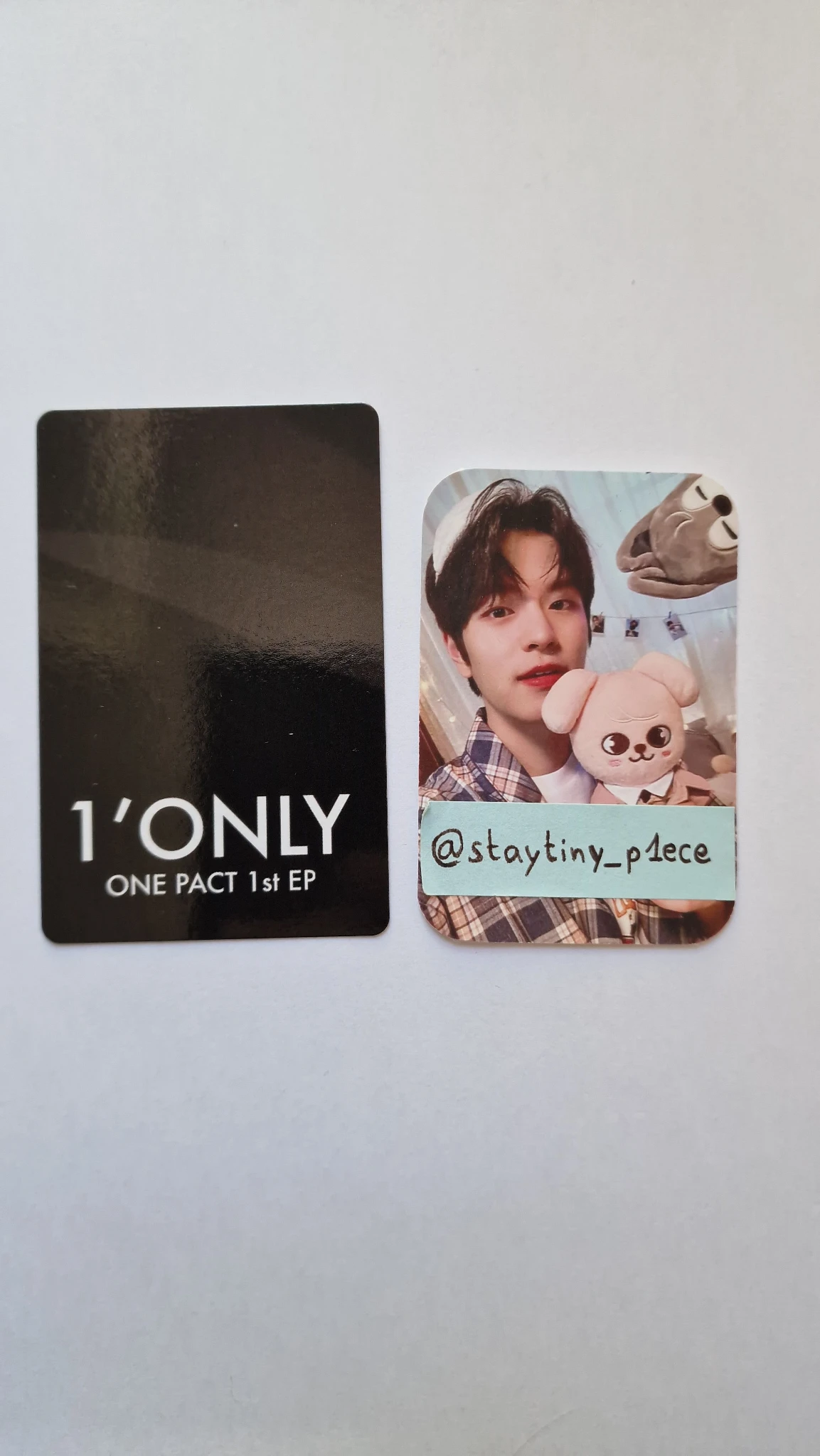 ONE PACT Jongwoo (Ze:U) ONE PACT - Jongwoo (Ze:U) - 1’ONLY Album album photocard in SANE version listing photo 2