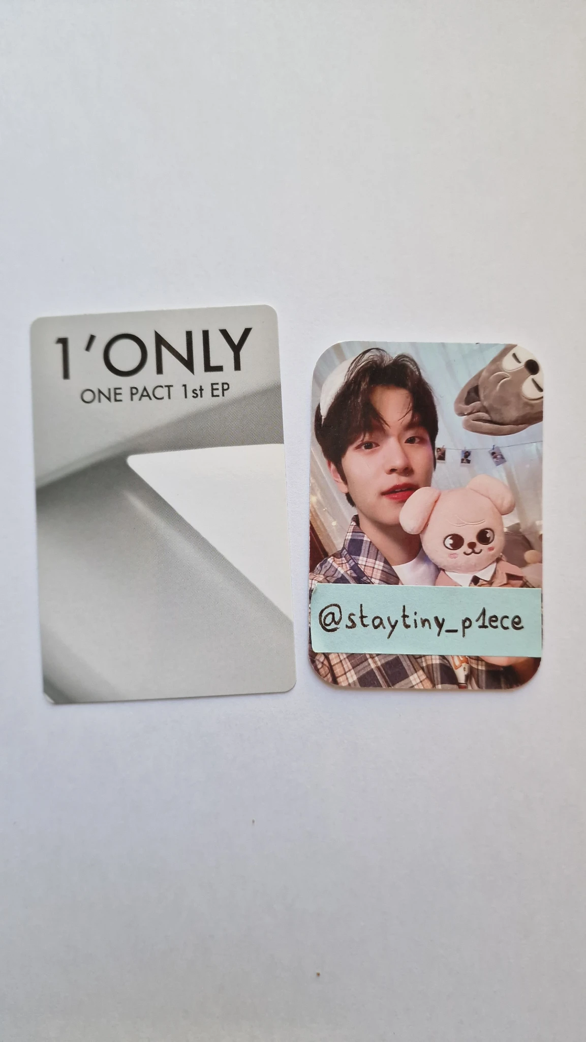 ONE PACT Yedam ONE PACT - Yedam - 1’ONLY Album album photocard sane version listing photo 2