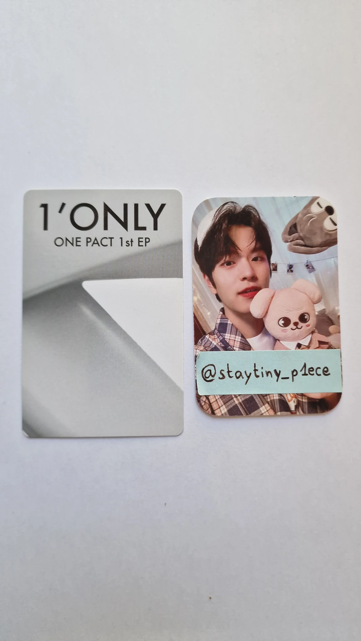 ONE PACT Yedam ONE PACT - Yedam - 1’ONLY Album album photocard sane version listing photo 2
