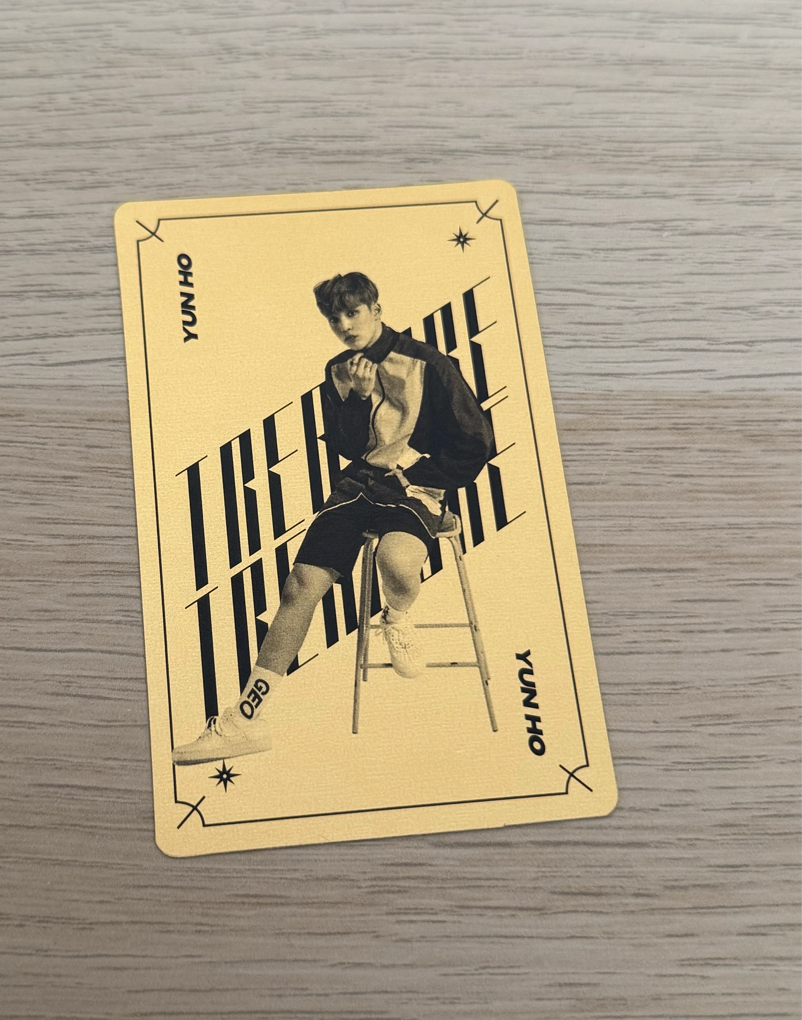 ATEEZ Yunho ATEEZ - Yunho - Treasure: Hidden Map Episode 1 Other foil card photobook double-sided listing photo 2