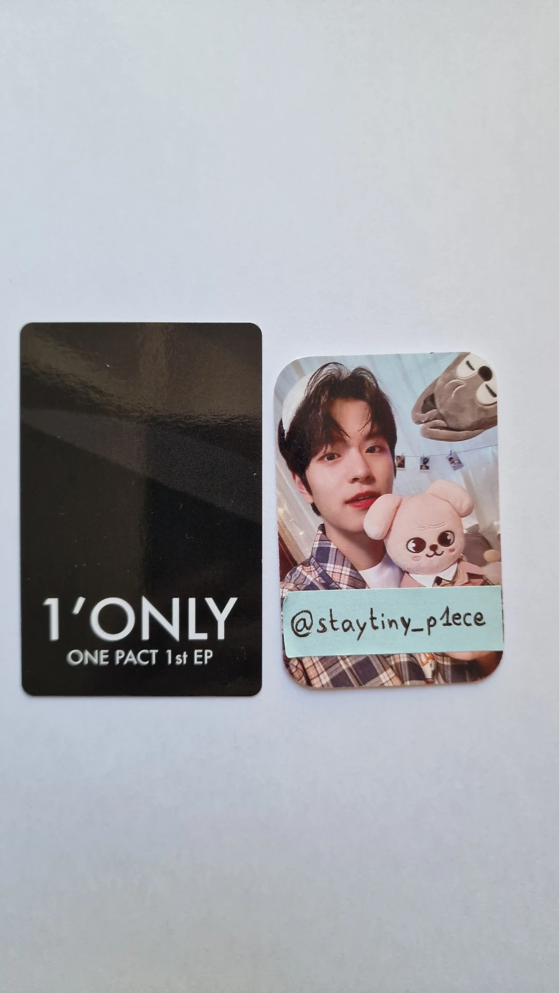 ONE PACT Seongmin ONE PACT - Seongmin - 1’ONLY Album in SANE version album photocard listing photo 2