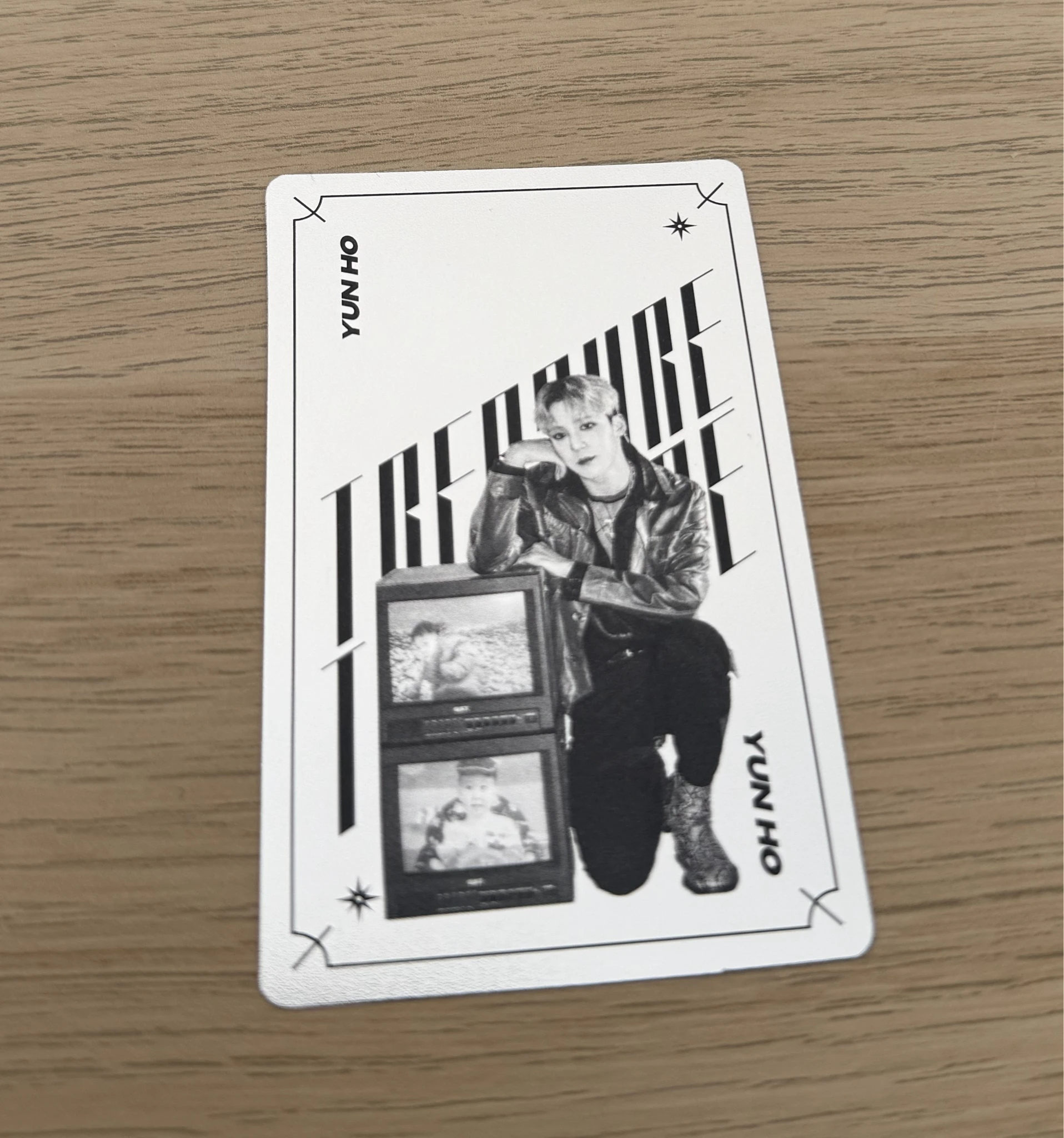 ATEEZ Yunho ATEEZ - Yunho - Treasure: Hidden Map Episode. 2 Other foil card photobook double-sided listing photo 2