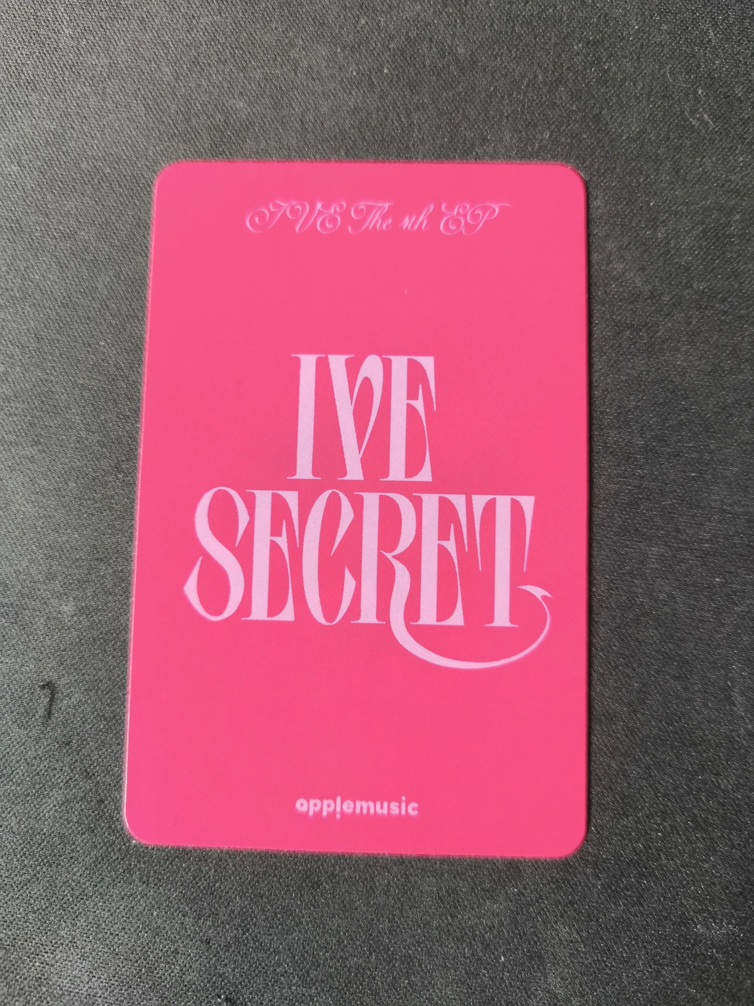 IVE Wonyoung IVE - Wonyoung - IVE SECRET Album apple music lucky draw listing photo 2
