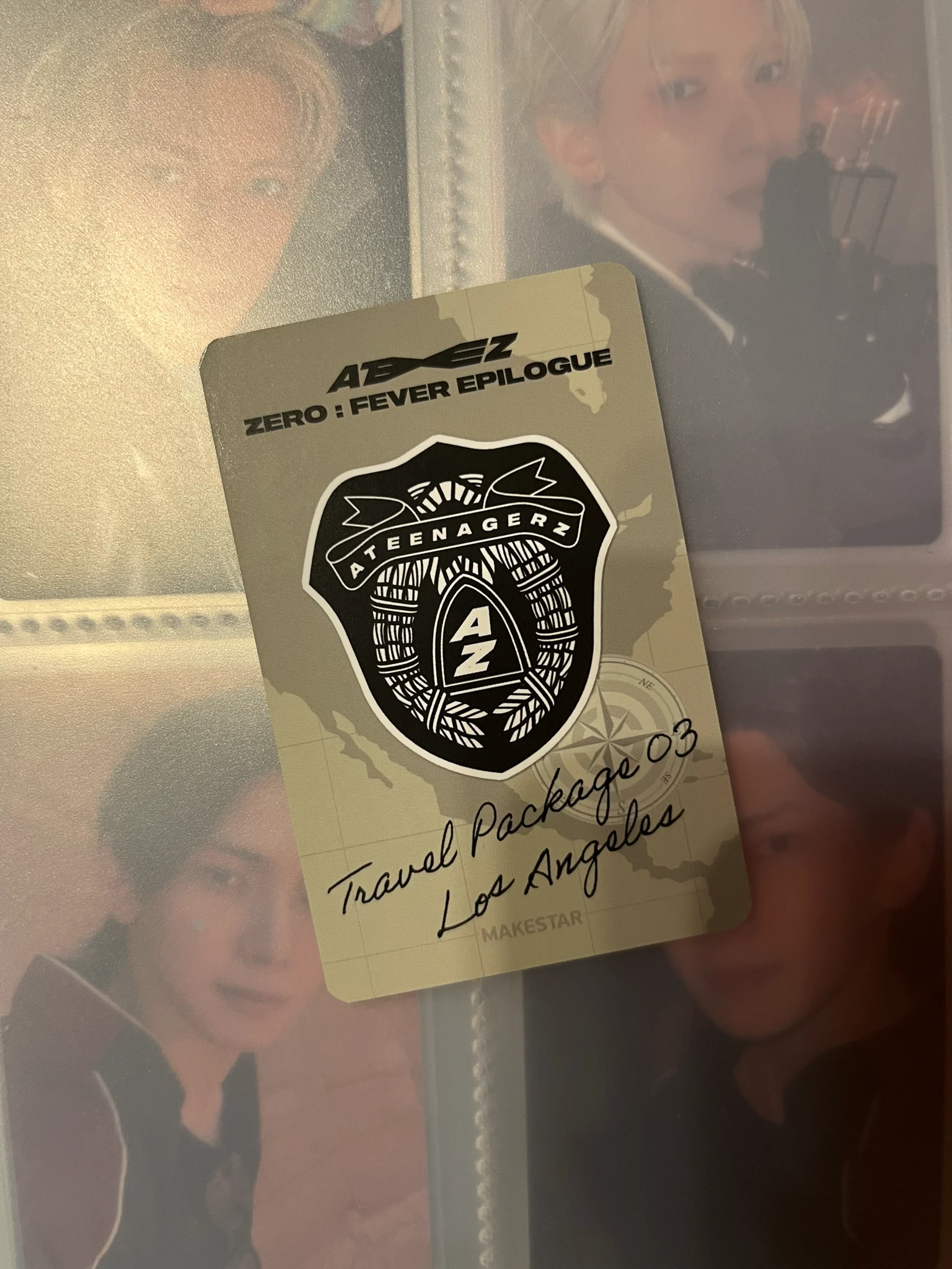 ATEEZ Yeosang ATEEZ - Yeosang - ZERO : FEVER EPILOGUE Album makestar los angeles exclusive listing photo 2
