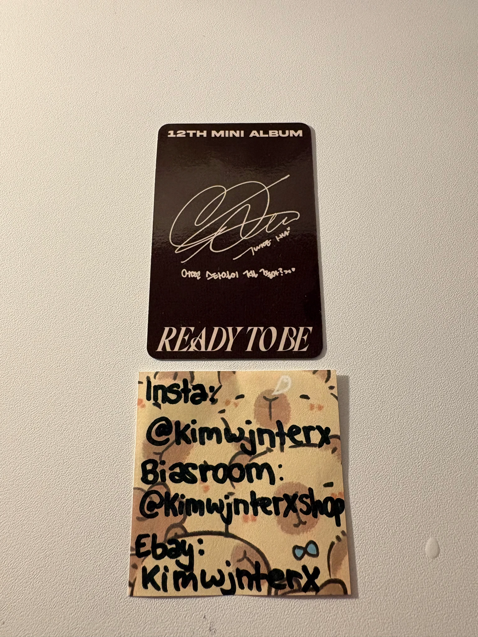 TWICE Sana TWICE-Sana-Album-READY TO BE listing photo 2
