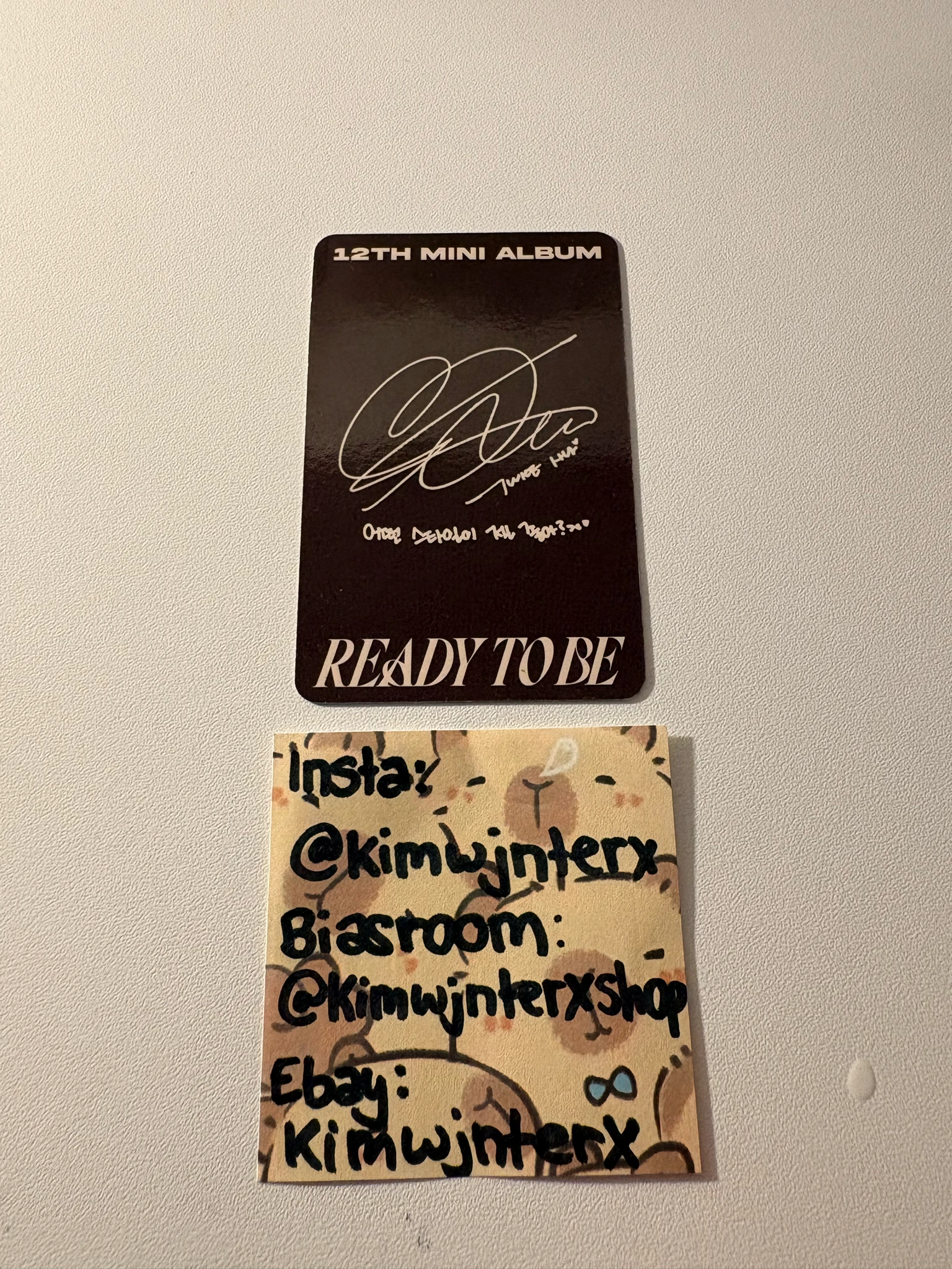 TWICE Sana TWICE-Sana-Album-READY TO BE listing photo 2