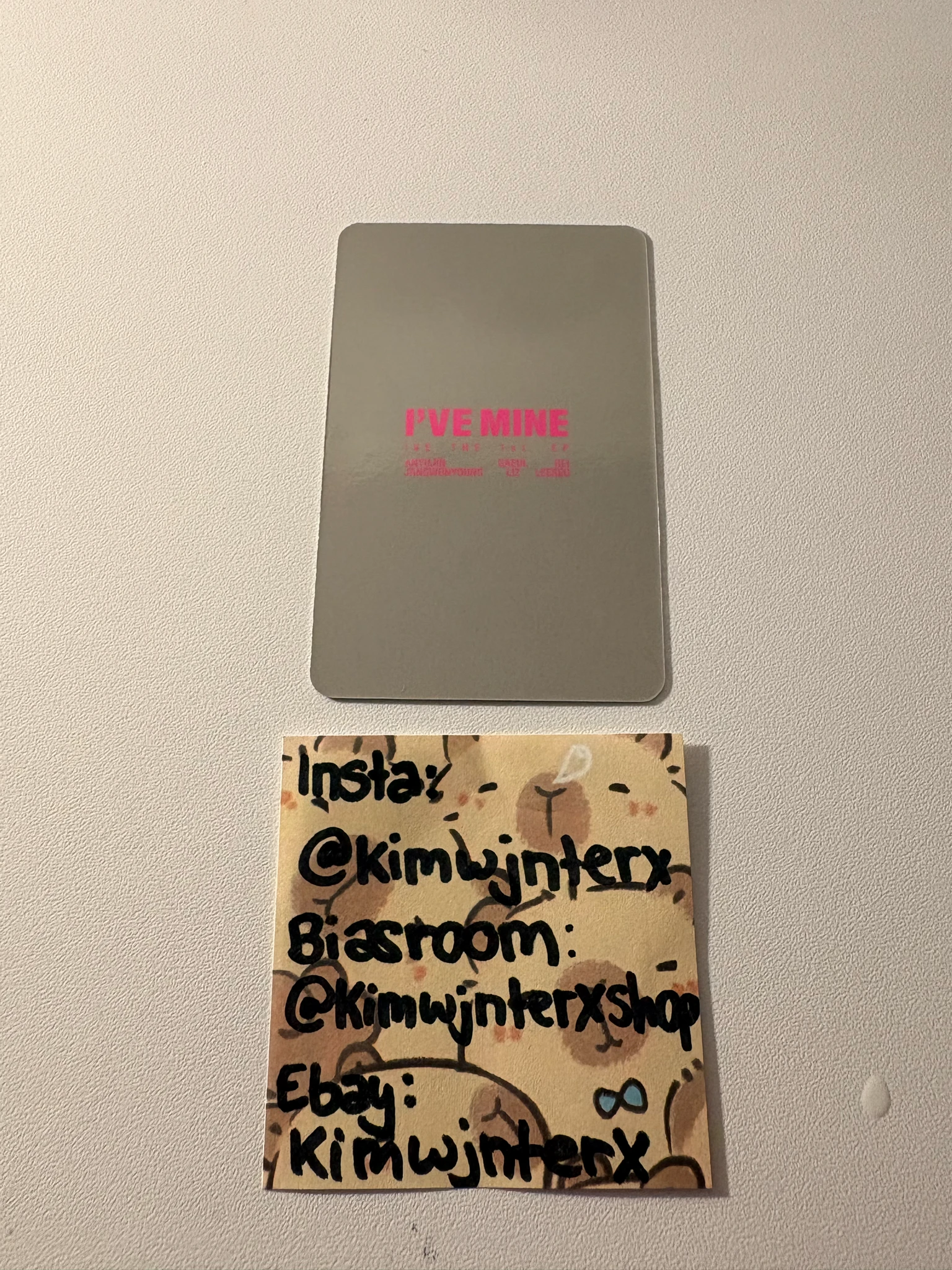 IVE Yujin IVE - Yujin - I've Mine Album album photocard baddie version listing photo 2
