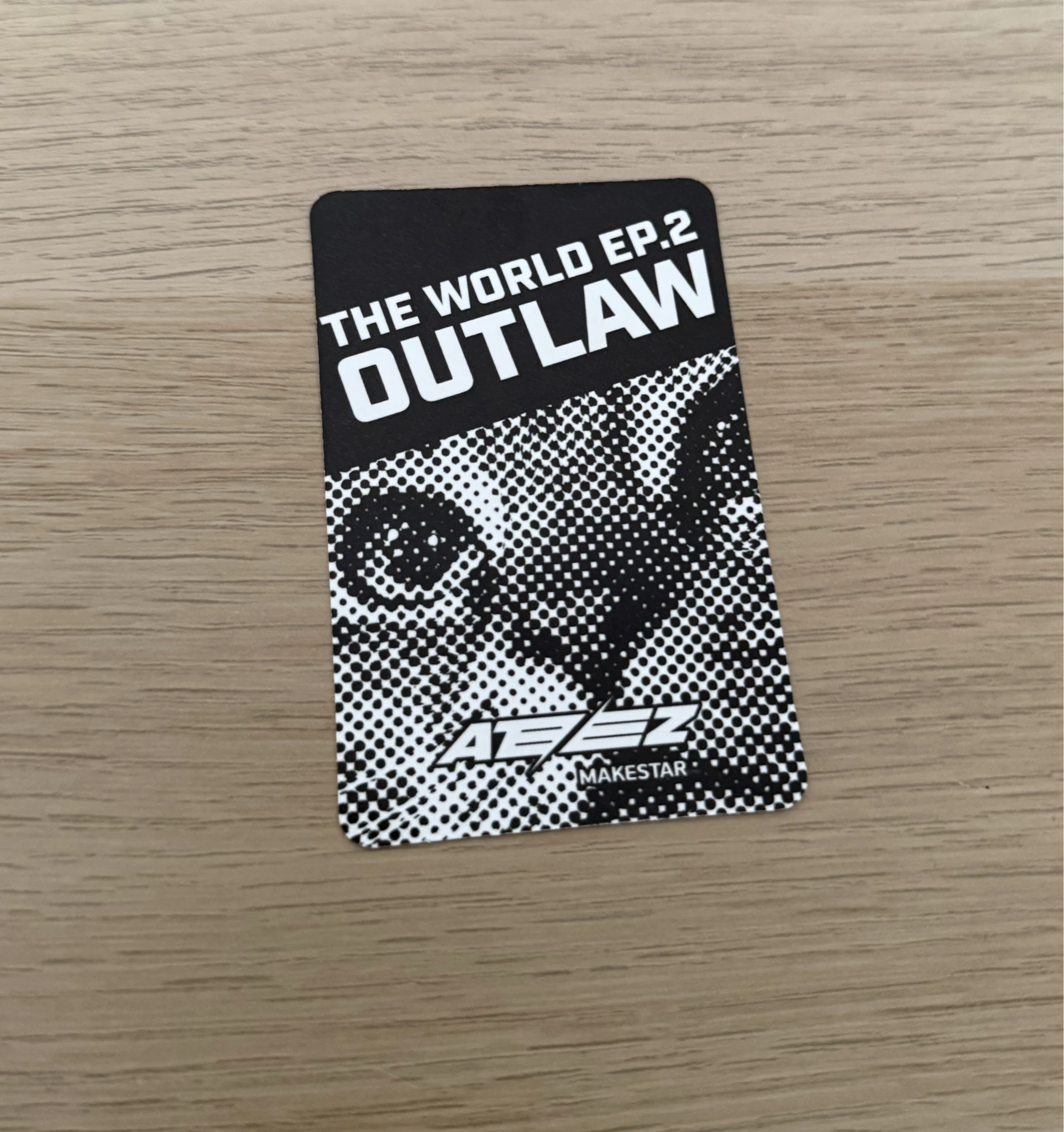 ATEEZ Yunho ATEEZ - Yunho - THE WORLD EP.2 : OUTLAW Album makestar lucky draw cat version listing photo 2