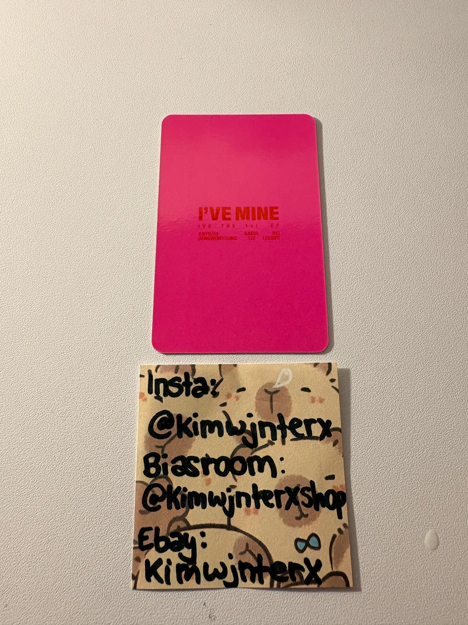 IVE Gaeul IVE - Gaeul - I've Mine Album album photocard either way version listing photo 2