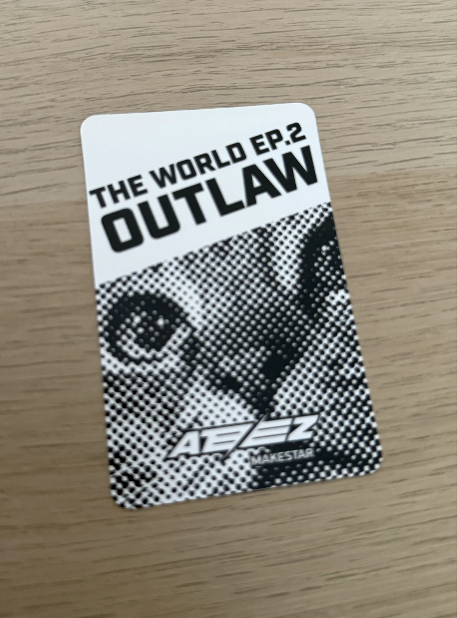 ATEEZ Yunho ATEEZ - Yunho - THE WORLD EP.2 : OUTLAW Album makestar lucky draw cat version listing photo 2
