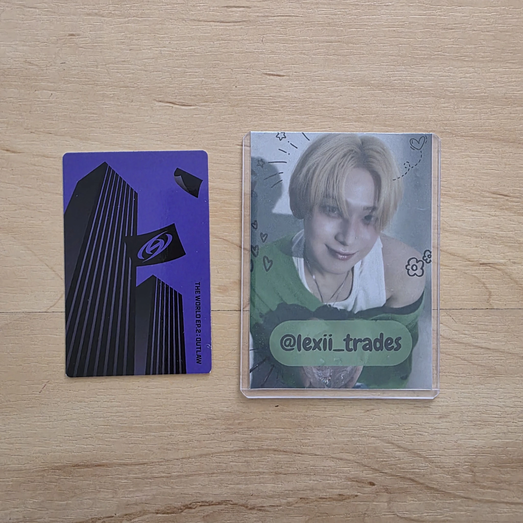 ATEEZ Hongjoong ATEEZ - Hongjoong - THE WORLD EP.2 : OUTLAW Album album photocard diary version version 1 listing photo 2